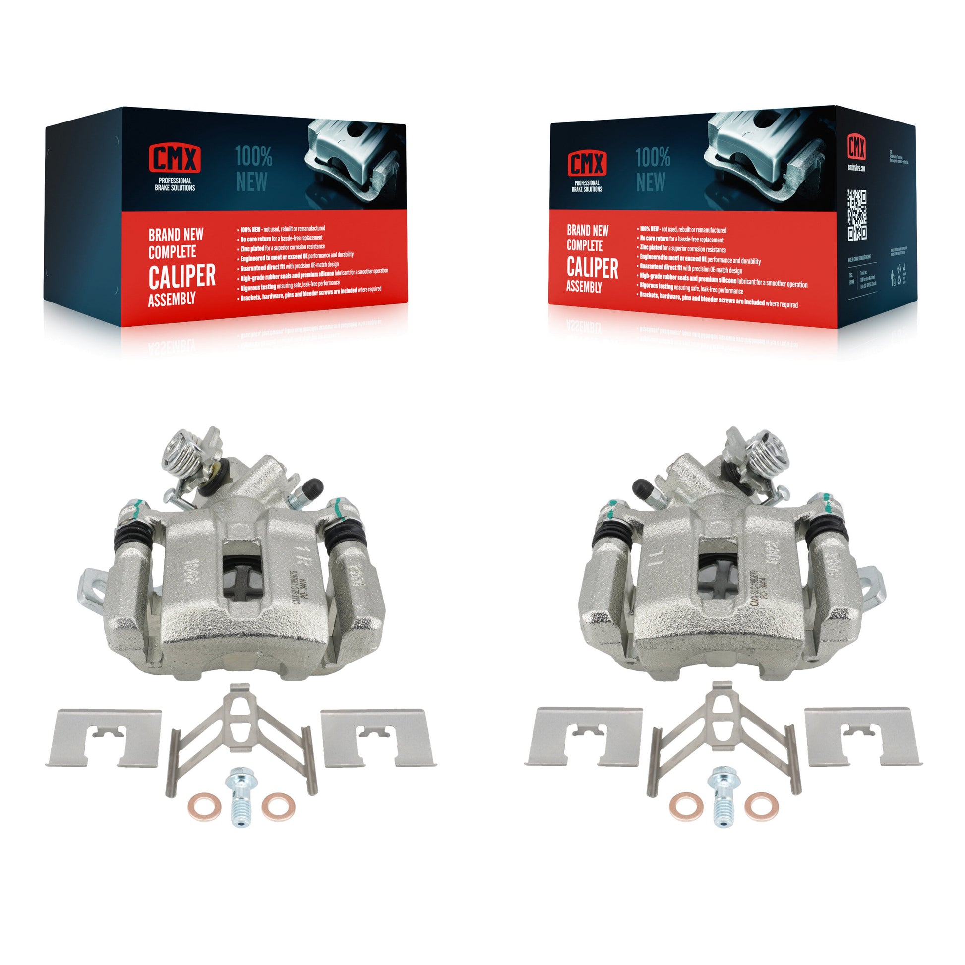 CMX KBC-100431 Disc Brake Caliper for 2001-2006 Acura RSX, Honda Civic, Acura EL - Rear product image