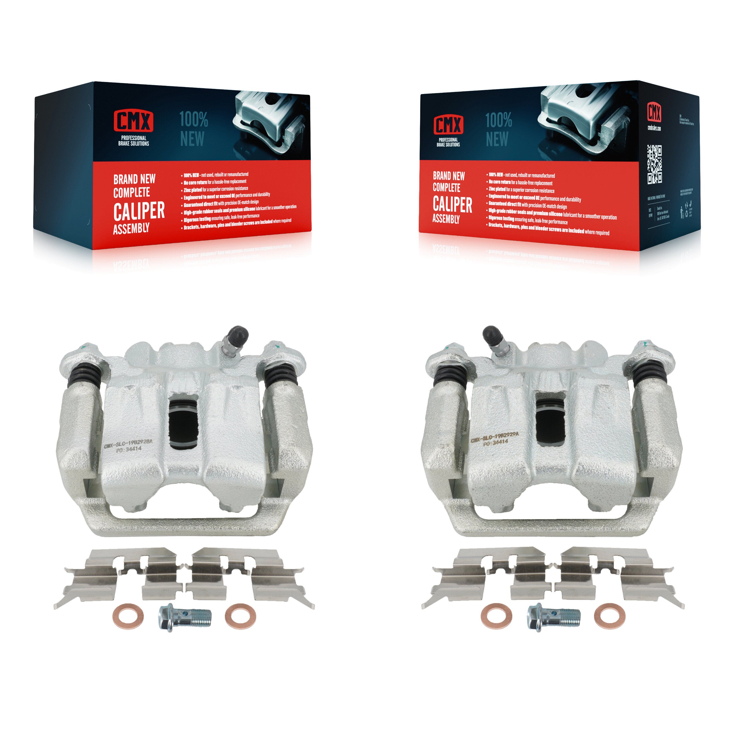 CMX KBC-100443 Disc Brake Caliper for 2006-2014 Honda Ridgeline - Rear product image