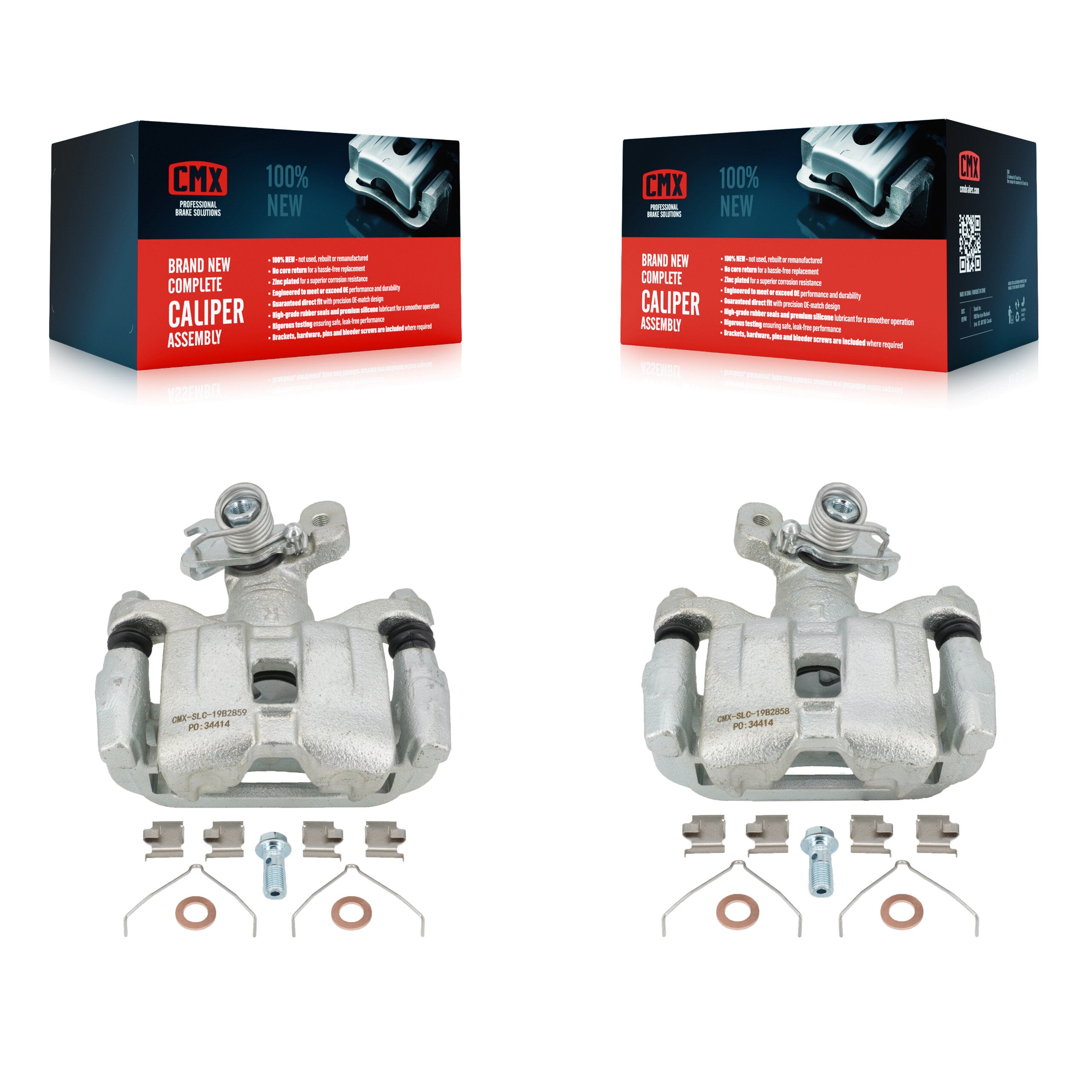 CMX KBC-100446 Disc Brake Caliper for 2003-2005 Mazda 6 - Rear product image