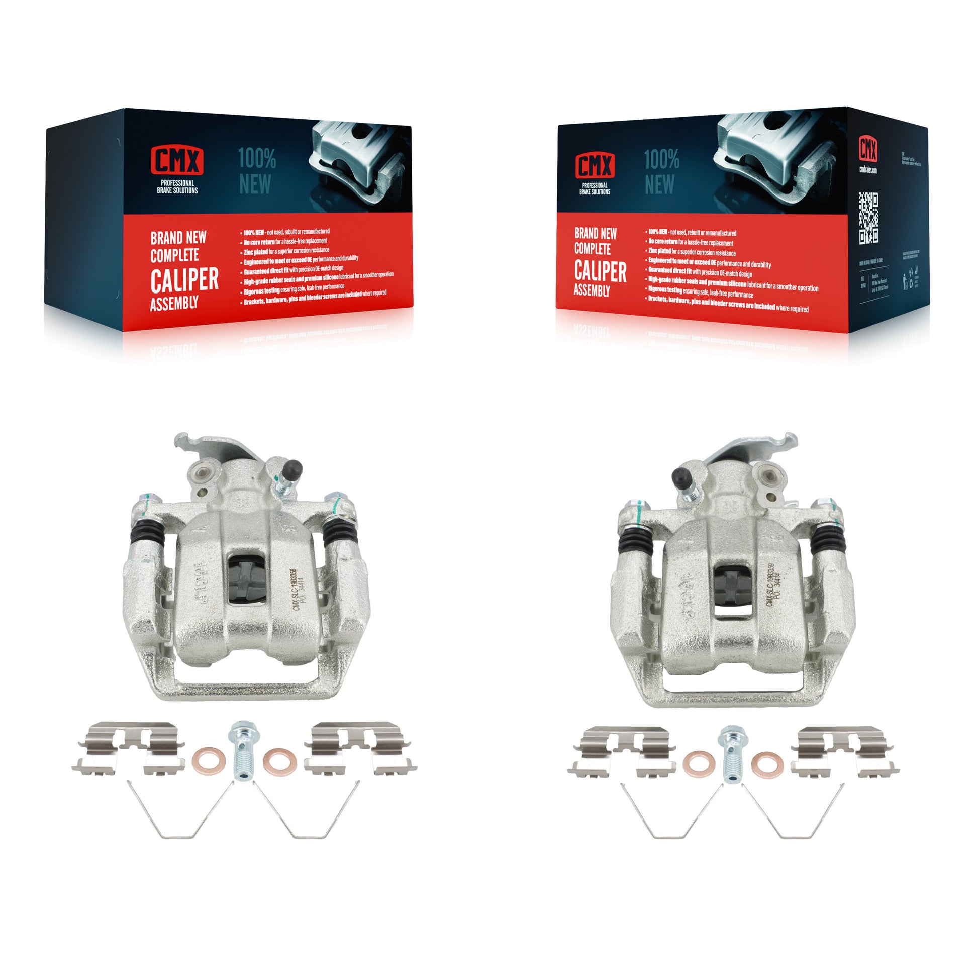 CMX KBC-100449 Disc Brake Caliper for 2008-2014 Acura TSX, Honda Accord - Rear product image