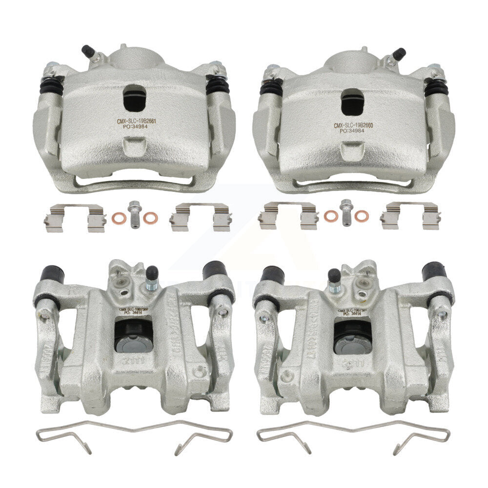 CMX KBC-100507 Disc Brake Caliper for 2016-2021 Honda Civic - Front and Rear product image