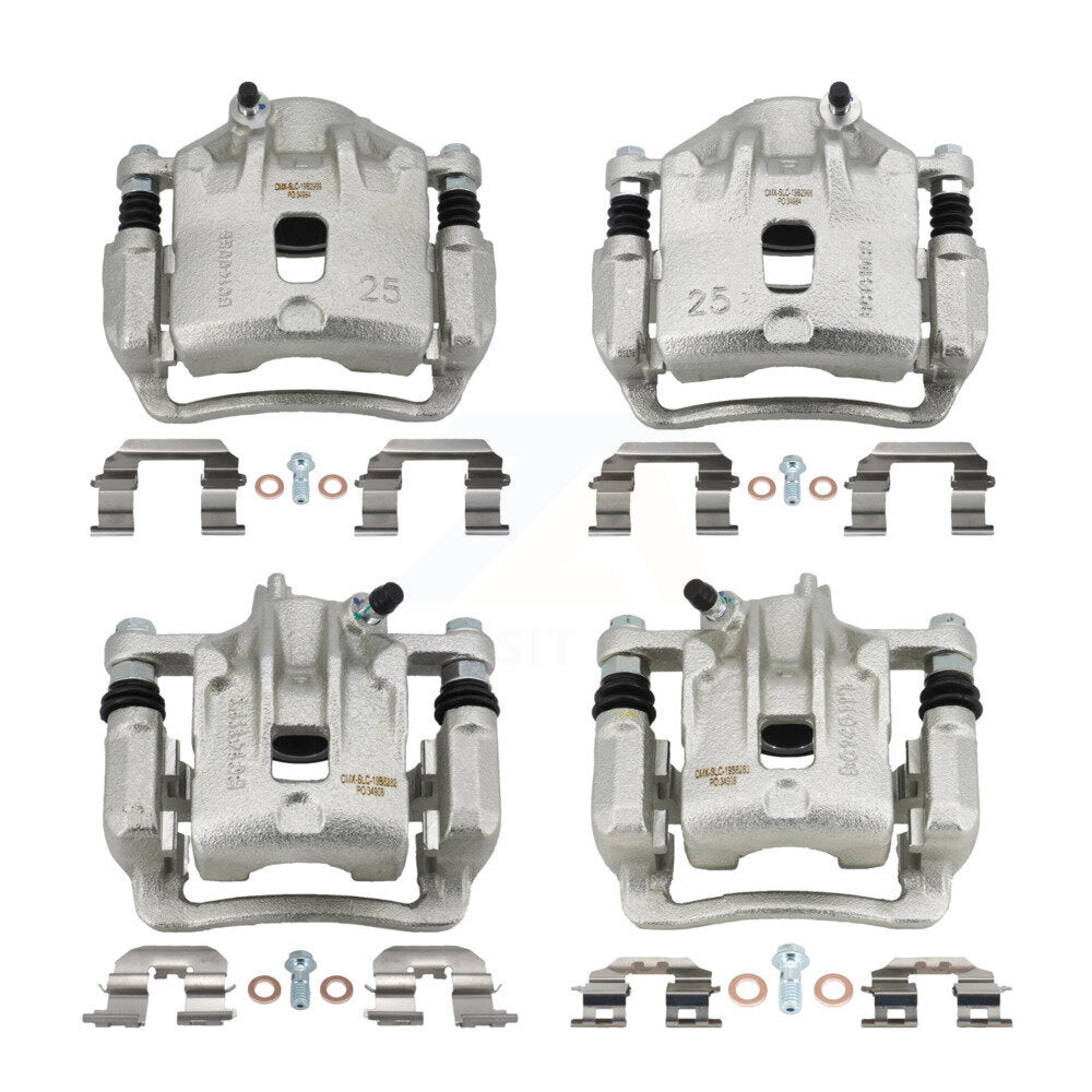 CMX KBC-100589 Disc Brake Caliper for 2010-2013 Kia Soul - Front and Rear product image