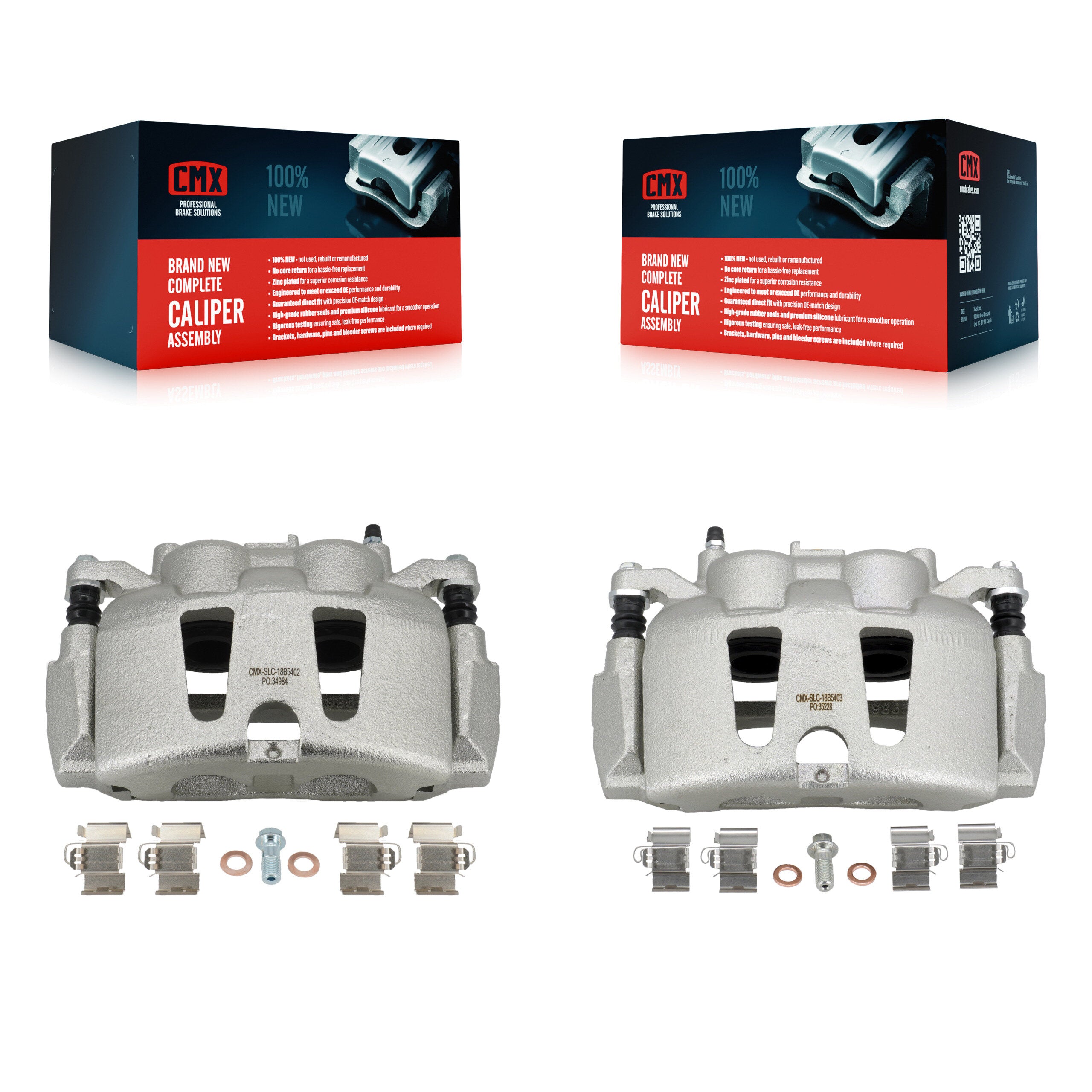 CMX KBC-100611 Disc Brake Caliper for 2018-2024 Jeep Gladiator, Jeep Wrangler - Front product image