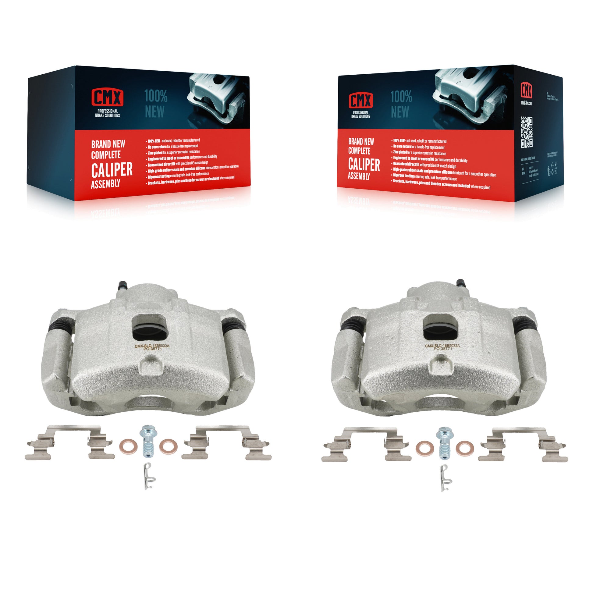 CMX KBC-100619 Disc Brake Caliper for 2007-2012 Dodge Caliber - Front product image