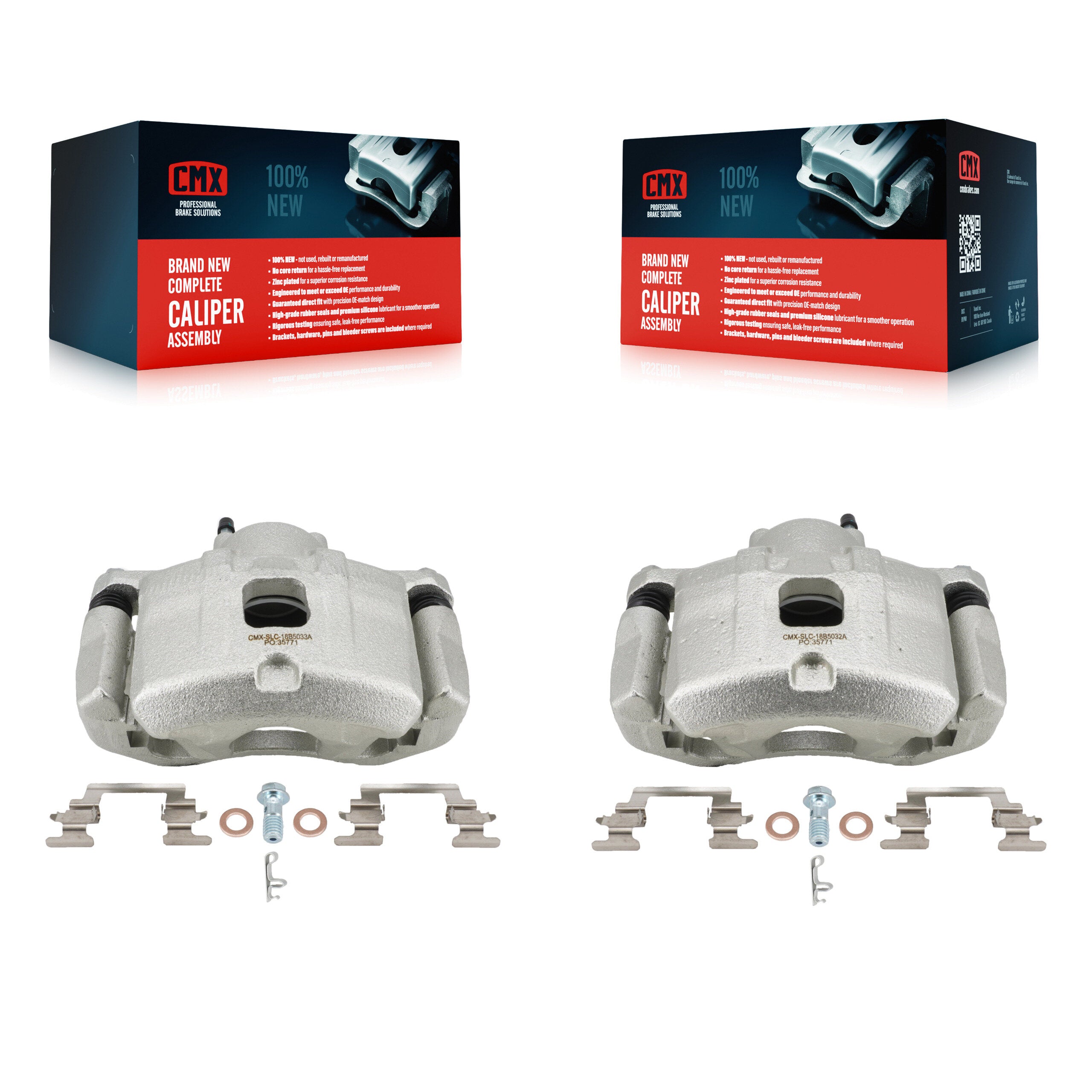 CMX KBC-100619 Disc Brake Caliper for 2007-2012 Dodge Caliber - Front product image
