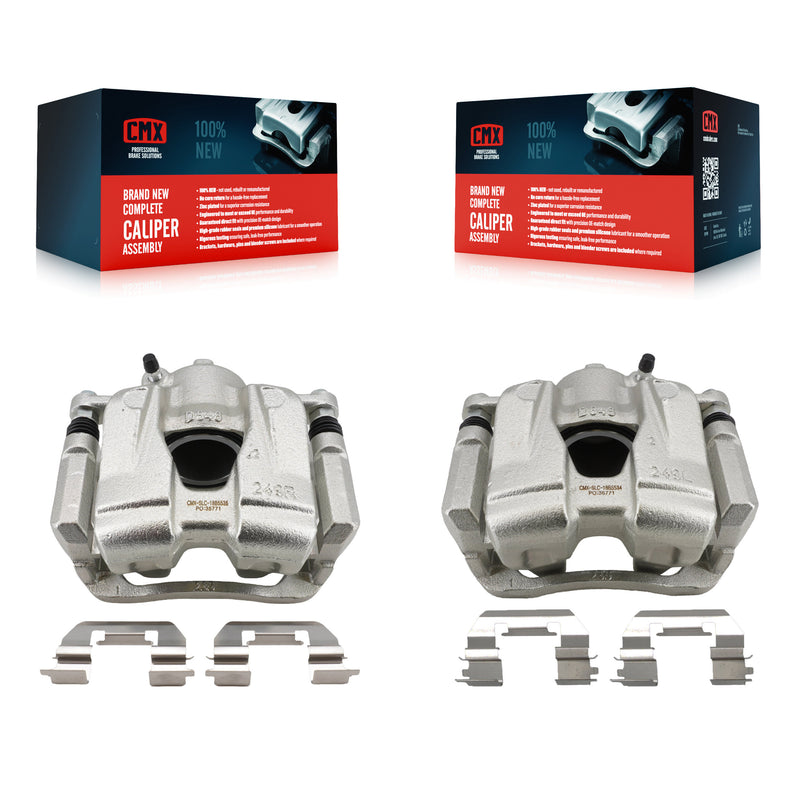 CMX KBC-100620 Disc Brake Caliper for 2015-2023 Jeep Compass, Fiat 500X, Jeep Renegade - Front product image