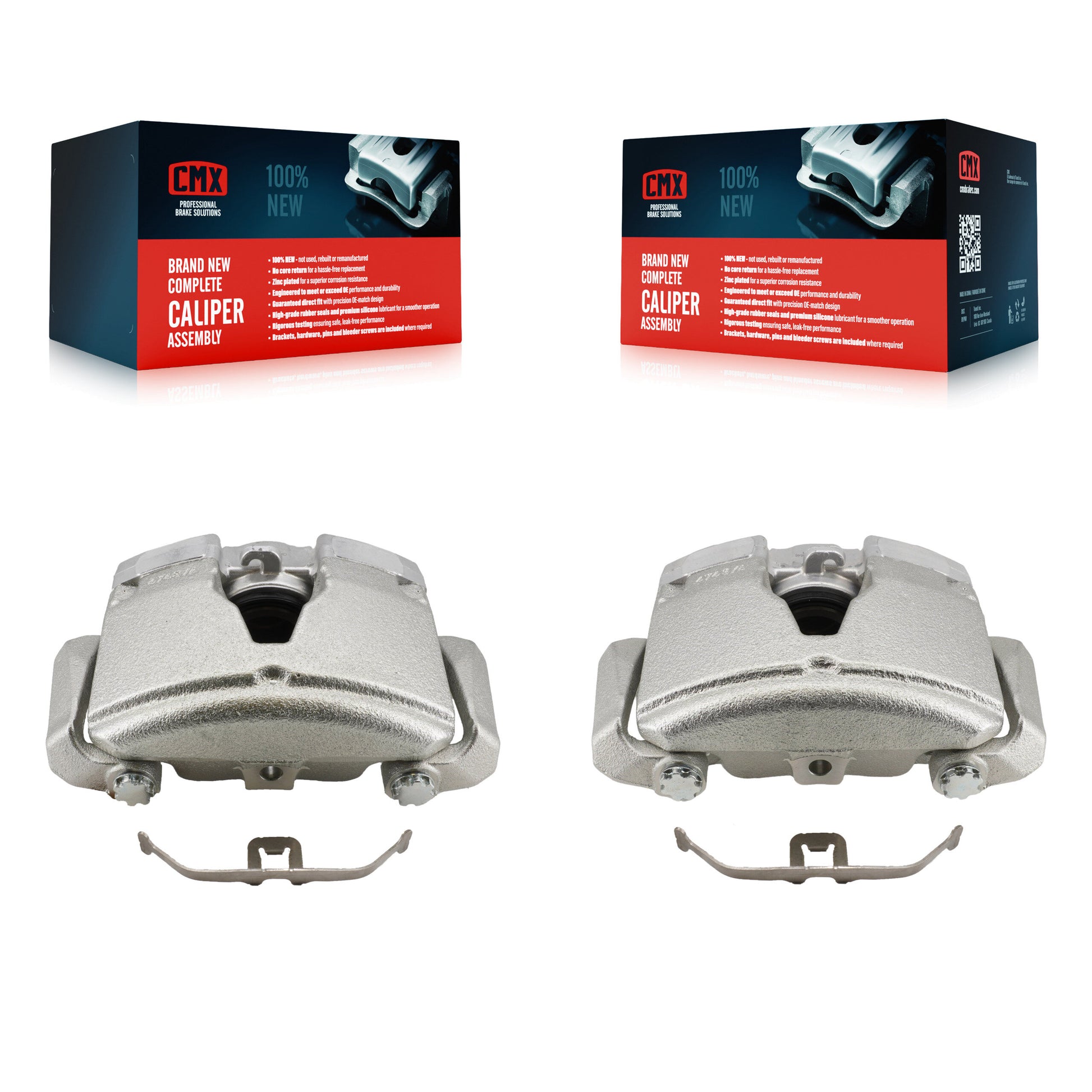 CMX KBC-100623 Disc Brake Caliper for 2008-2017 Audi A4 allroad, Audi allroad, Audi A4 & more - Front product image