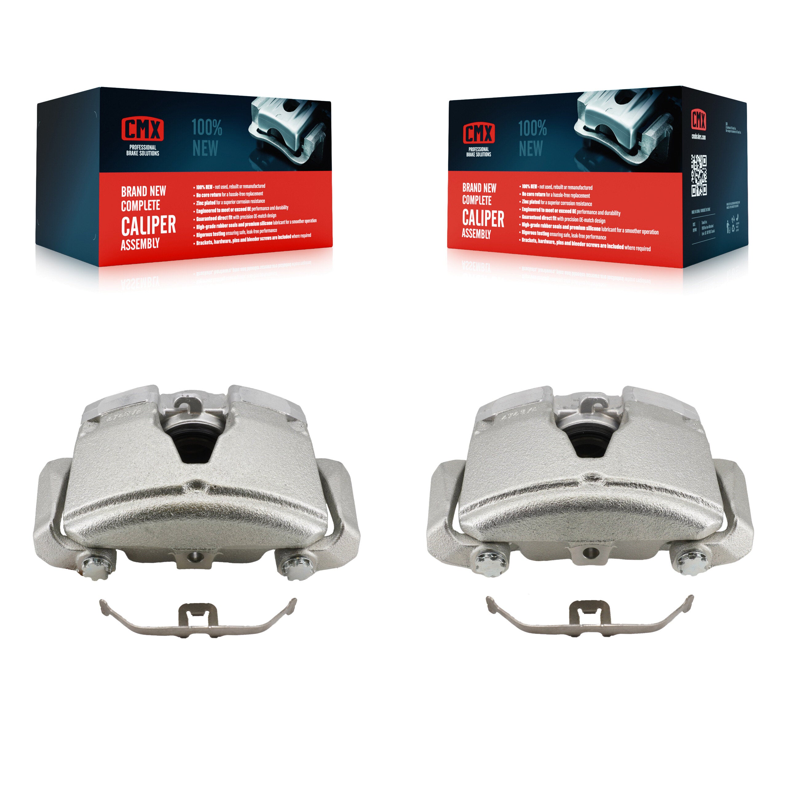 CMX KBC-100623 Disc Brake Caliper for 2008-2017 Audi A4 allroad, Audi allroad, Audi A4 & more - Front product image