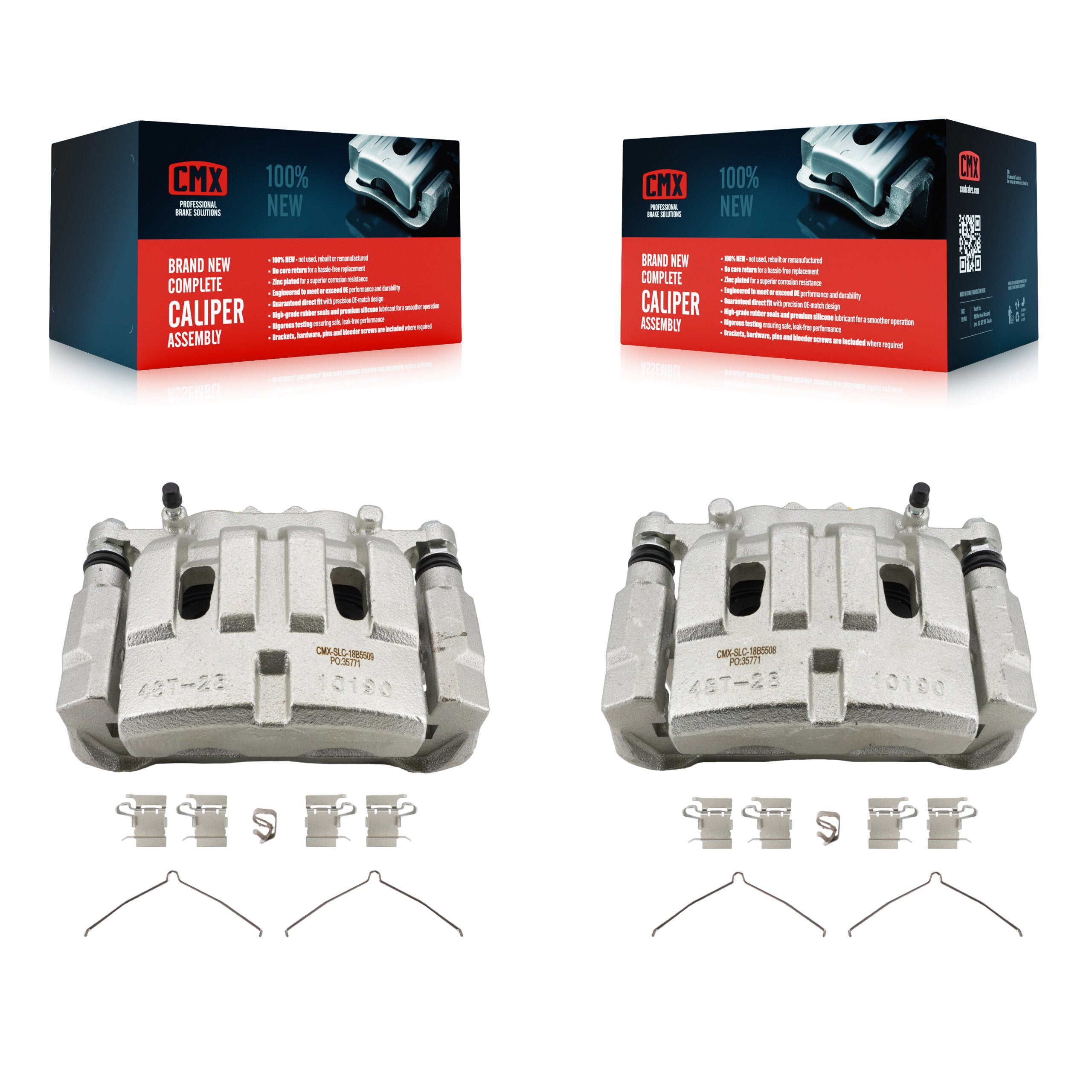 CMX KBC-100626 Disc Brake Caliper for 2014-2023 Jeep Cherokee - Front product image