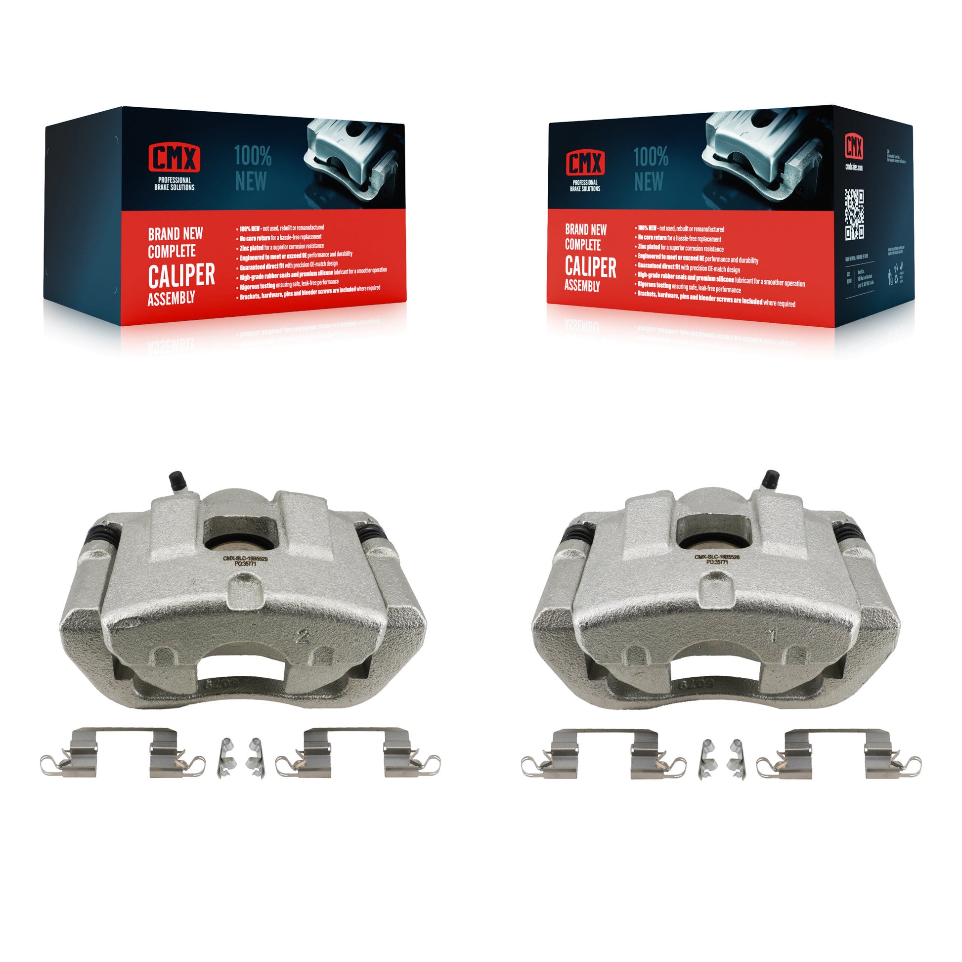 CMX KBC-100627 Disc Brake Caliper for 2014-2023 Chrysler 200, Jeep Cherokee - Front product image