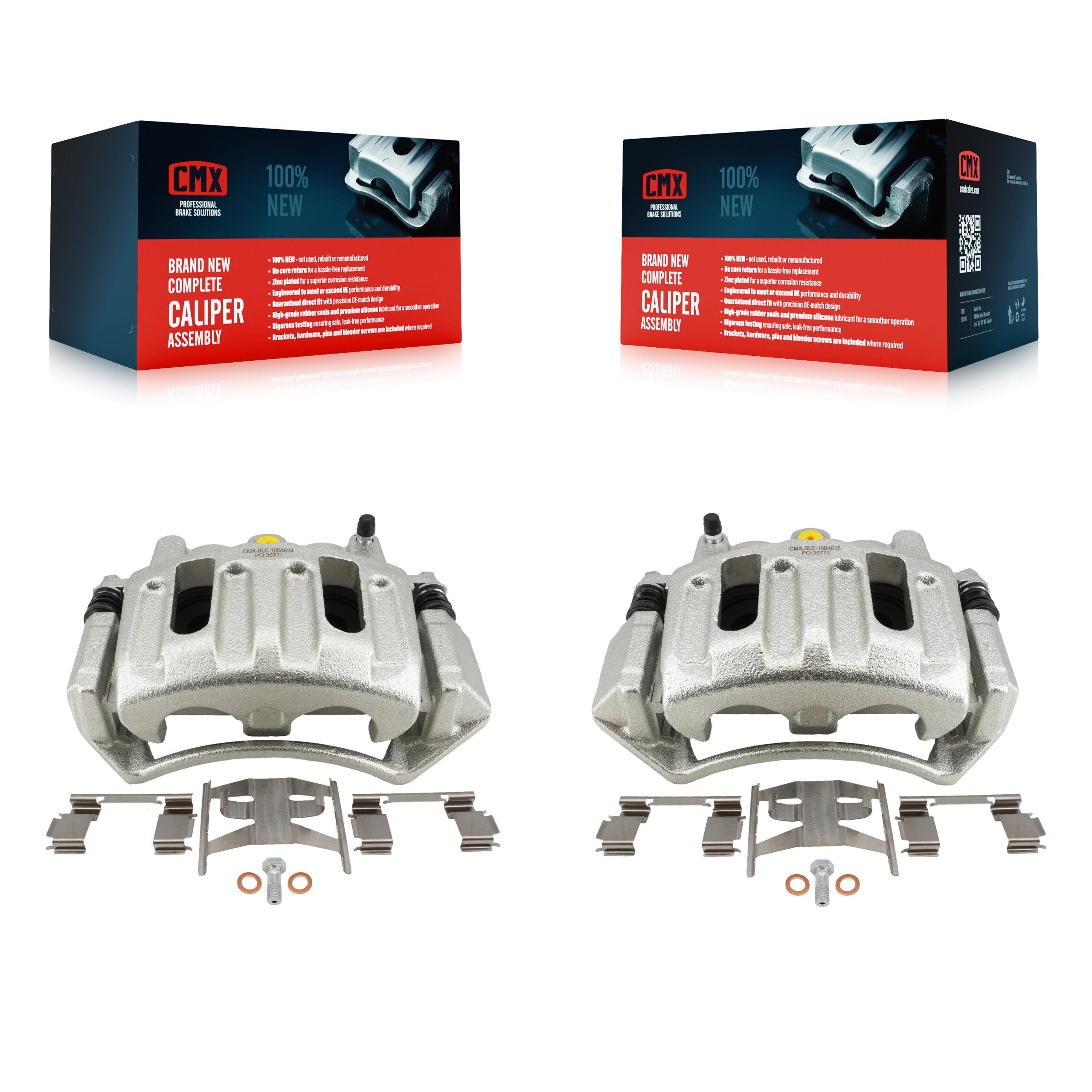 CMX KBC-100633 Disc Brake Caliper for 1997-2004 Ford F-150 Heritage, Ford F-150 - Front product image