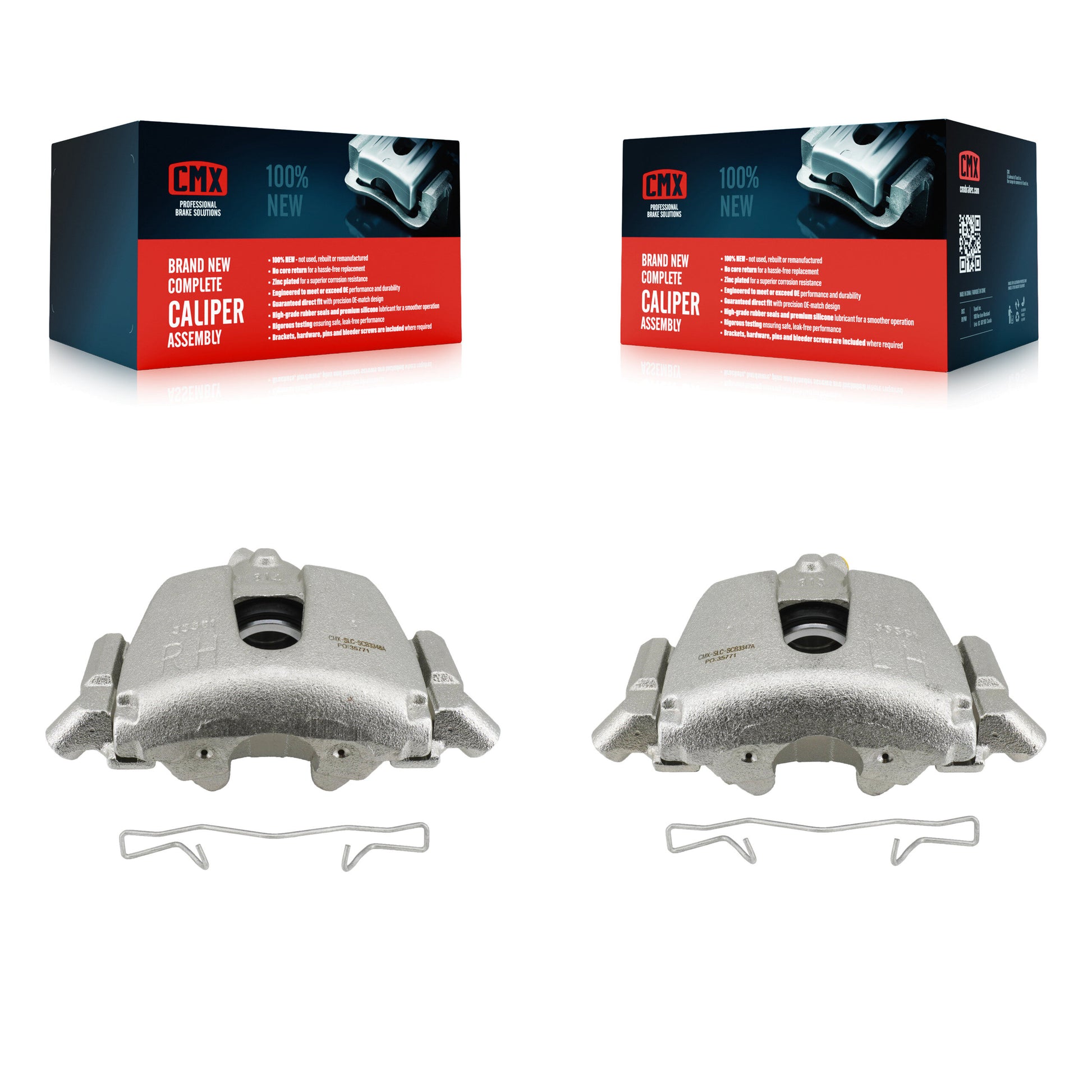 CMX KBC-100637 Disc Brake Caliper for 2013-2019 Ford C-Max, Ford Escape - Front product image