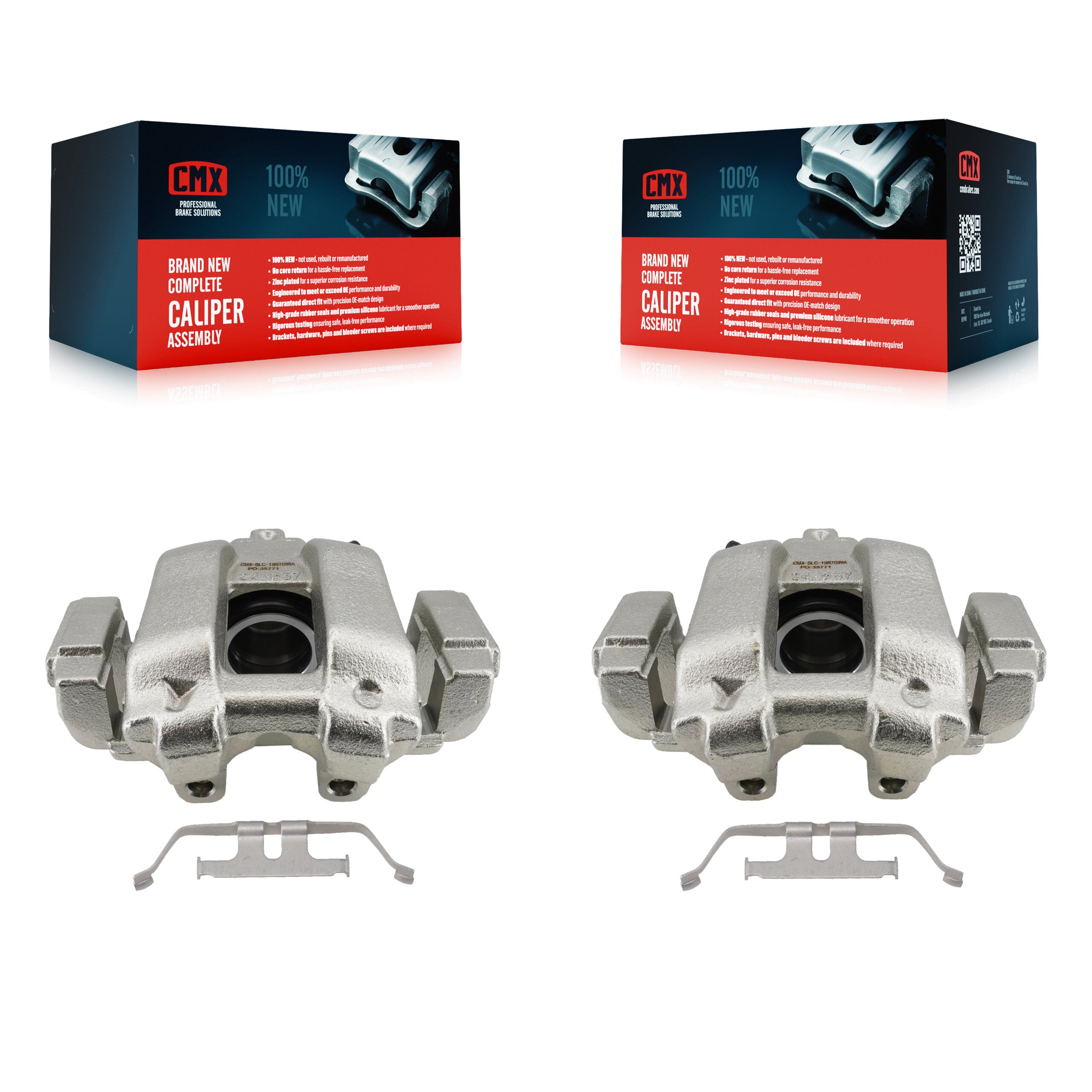 CMX KBC-100639 Disc Brake Caliper for 2012-2021 BMW 340i, BMW 340i GT xDrive, BMW 340i xDrive & more - Front product image