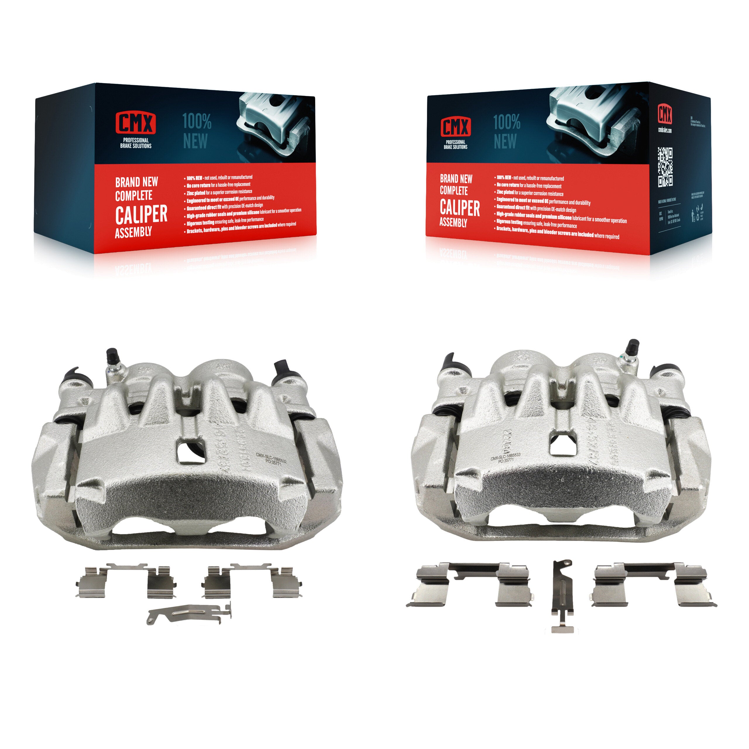 CMX KBC-100647 Disc Brake Caliper for 2014-2021 Ram ProMaster 1500, Ram ProMaster 2500, Ram ProMaster 3500 - Front product image