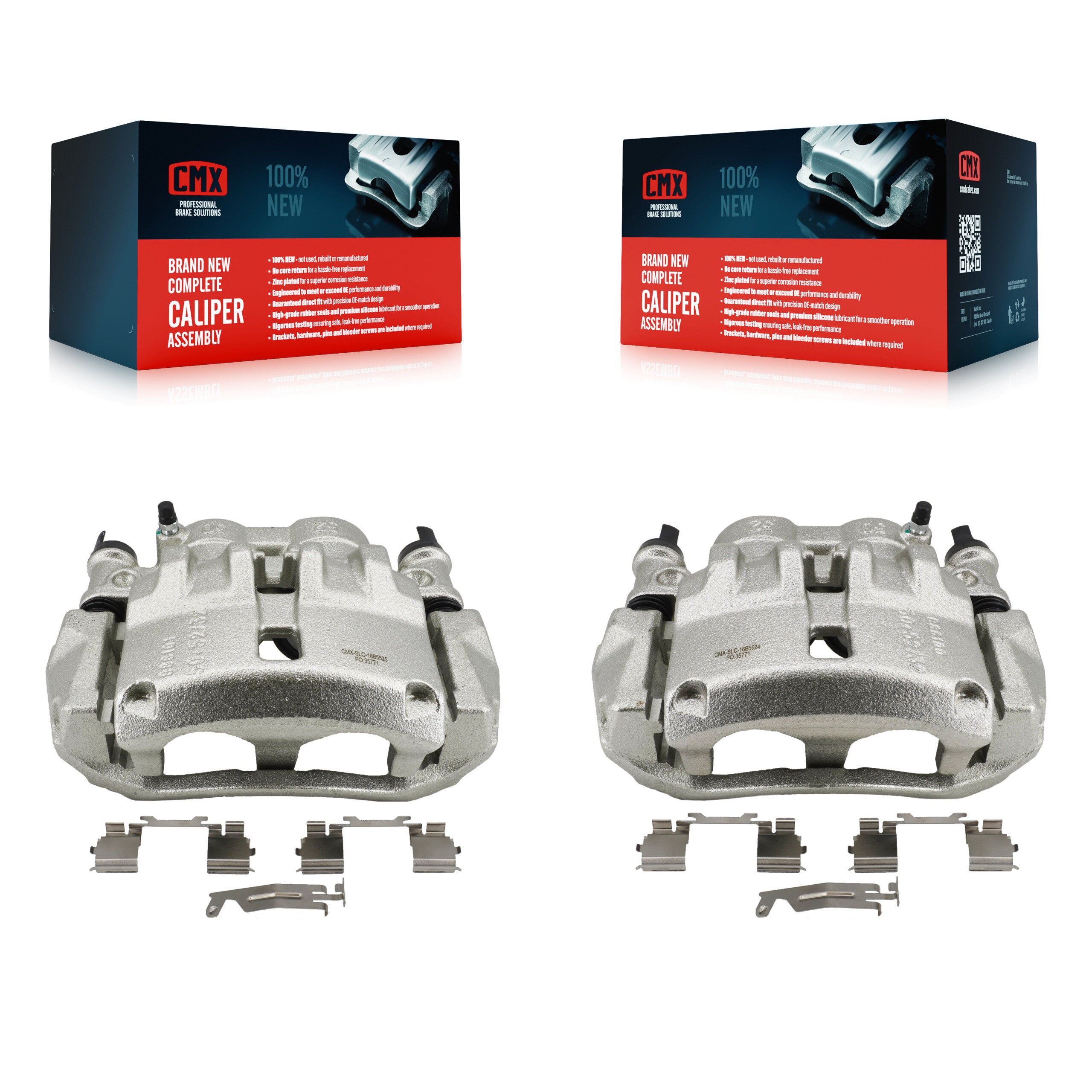 CMX KBC-100648 Disc Brake Caliper for 2014-2022 Ram ProMaster 1500, Ram ProMaster 2500, Ram ProMaster 3500 - Front product image
