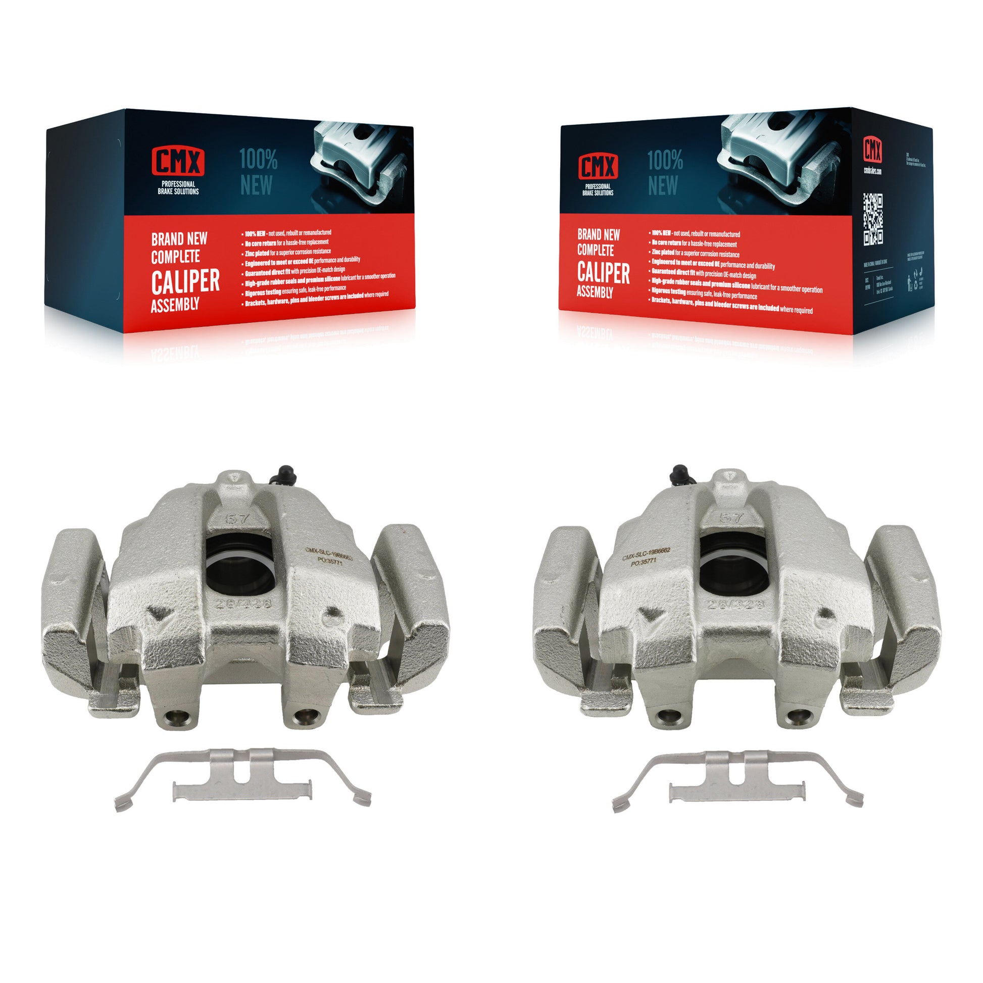 CMX KBC-100649 Disc Brake Caliper for 2011-2018 BMW X4, BMW X3 - Front product image