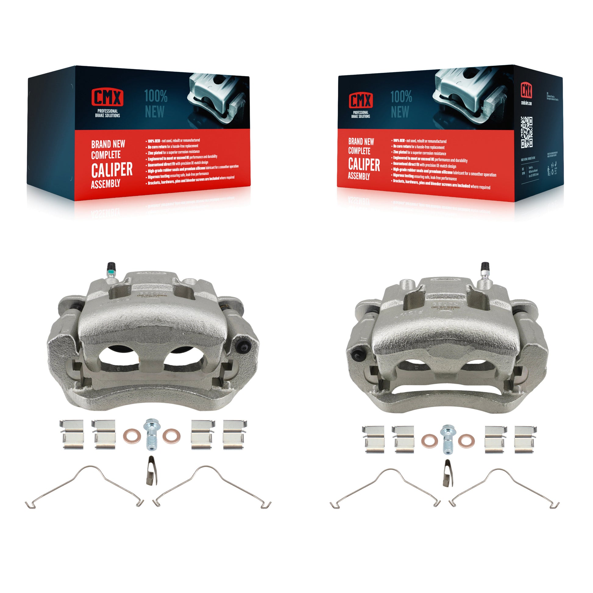CMX KBC-100653 Disc Brake Caliper for 2016-2024 Mazda CX-5, Mazda CX-9 - Front product image