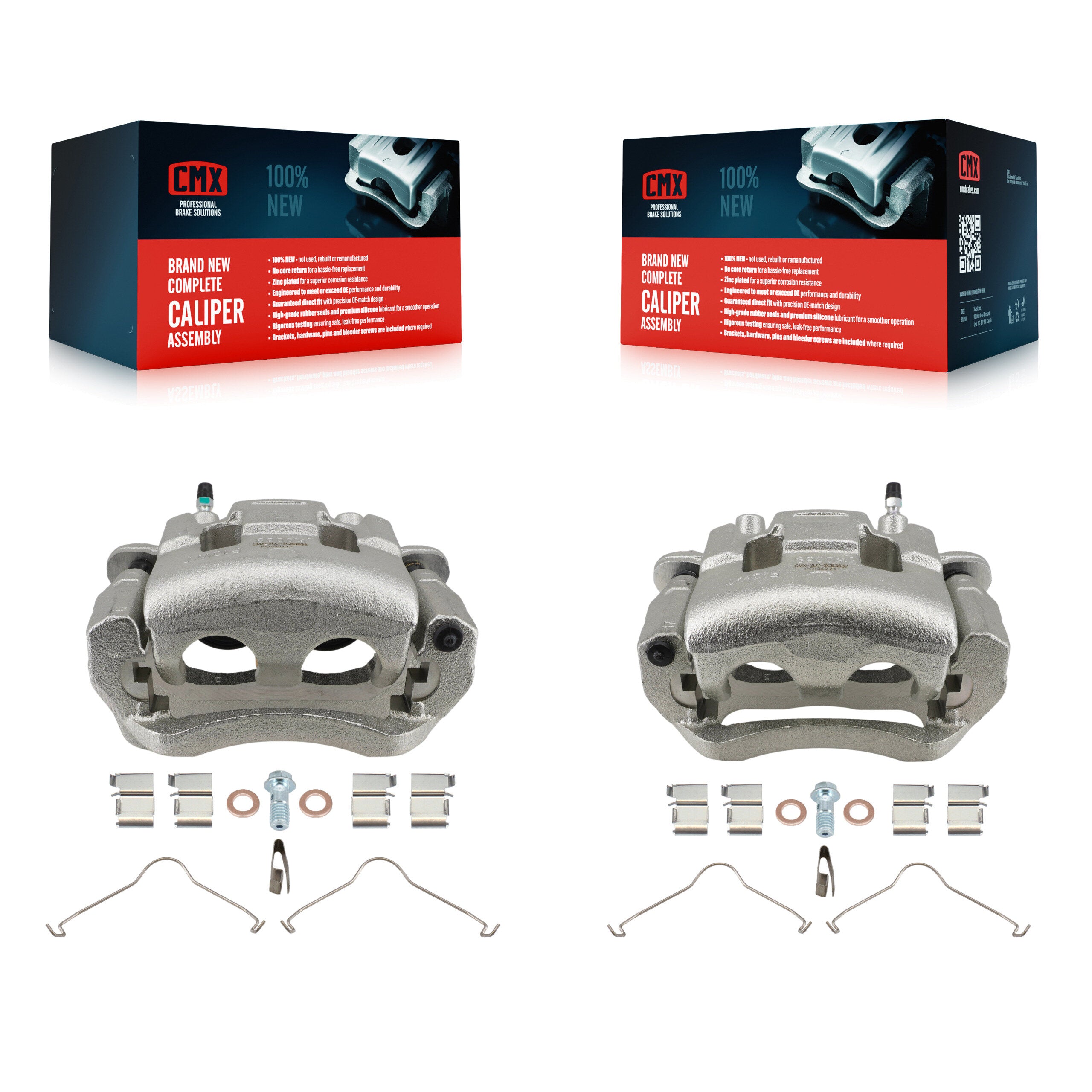 CMX KBC-100653 Disc Brake Caliper for 2016-2024 Mazda CX-5, Mazda CX-9 - Front product image