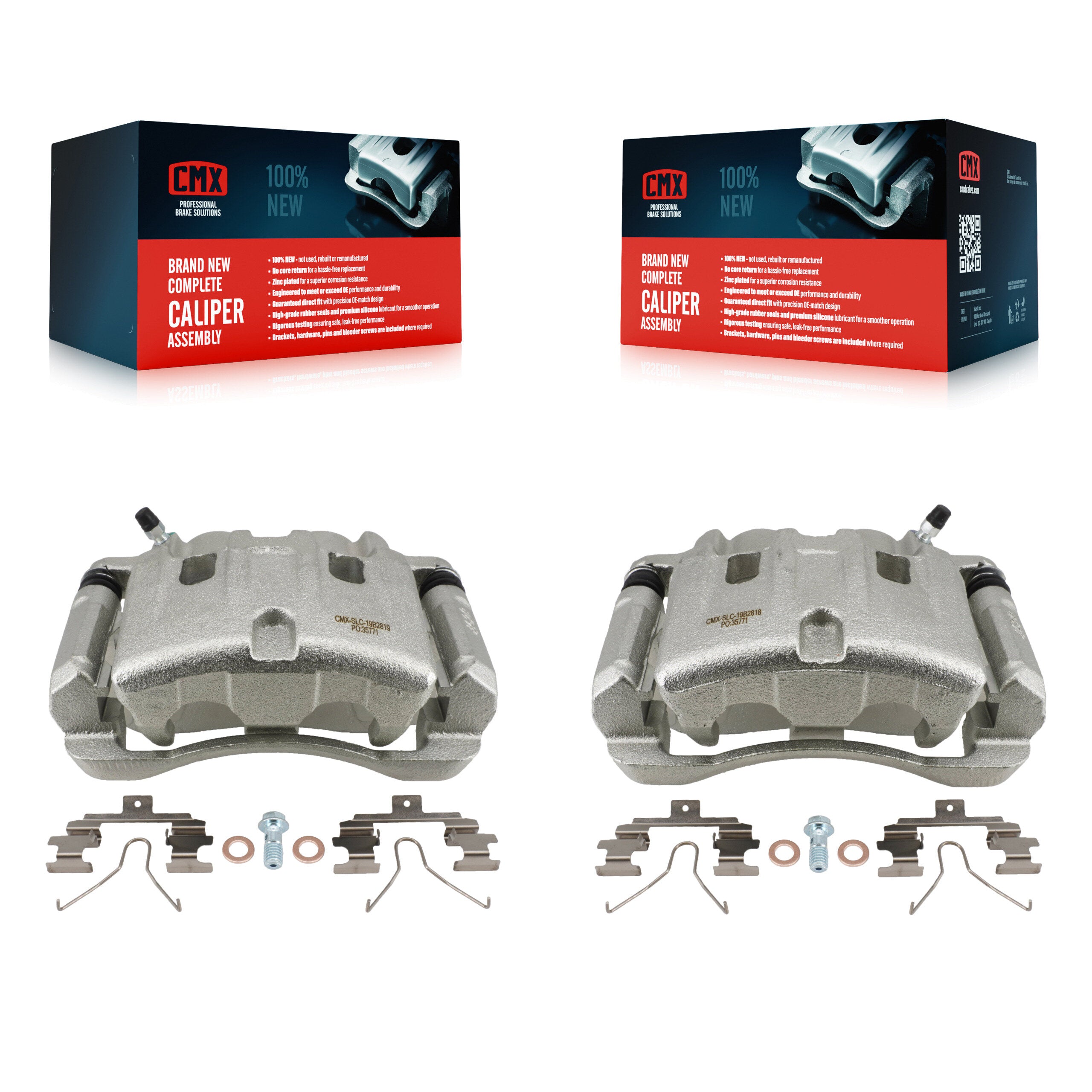 CMX KBC-100656 Disc Brake Caliper for 2003-2006 Acura MDX - Front product image