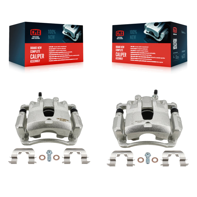 CMX KBC-100657 Disc Brake Caliper for 2012-2022 Hyundai Accent, Kia Rio - Front product image