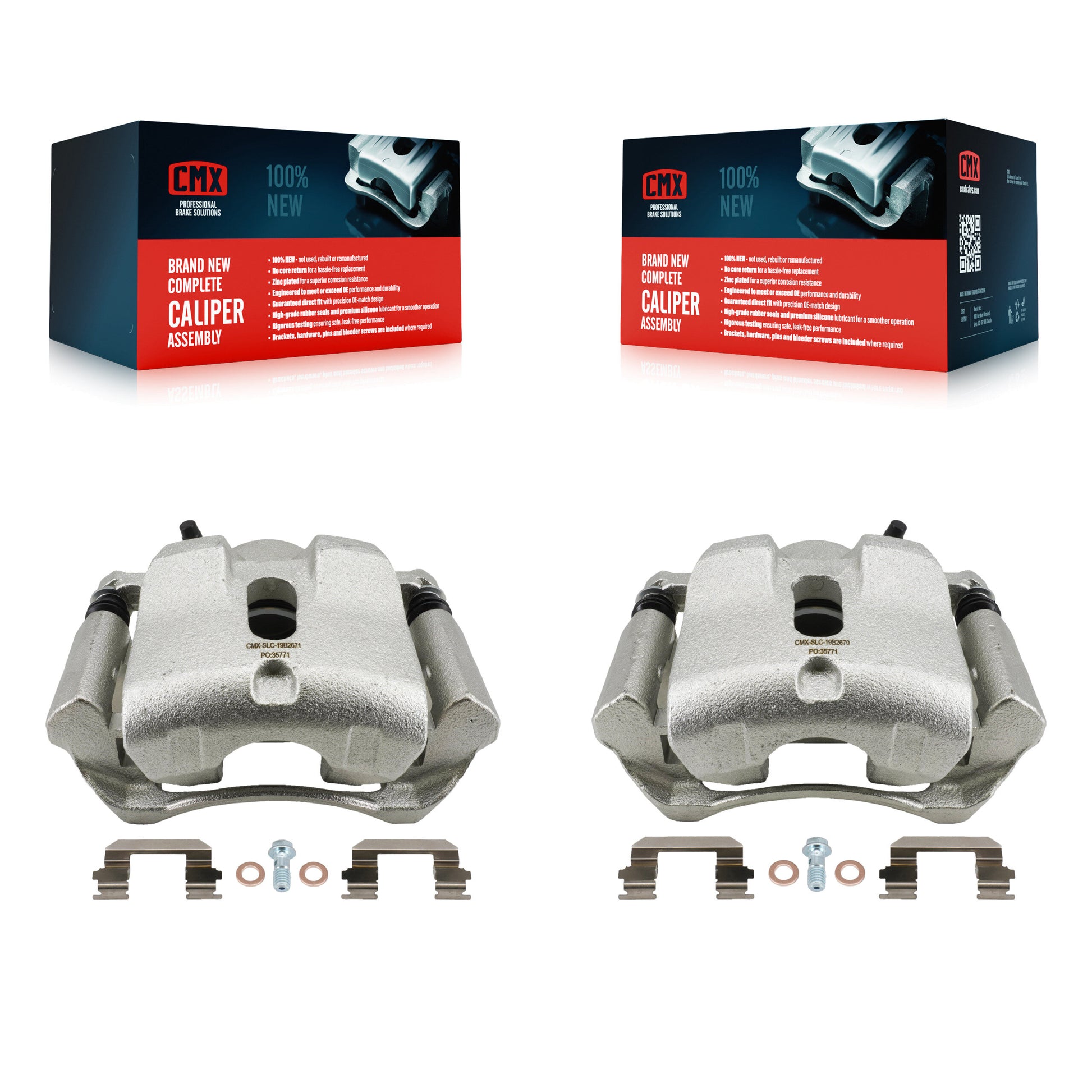 CMX KBC-100661 Disc Brake Caliper for 2003-2008 Honda Pilot - Front product image