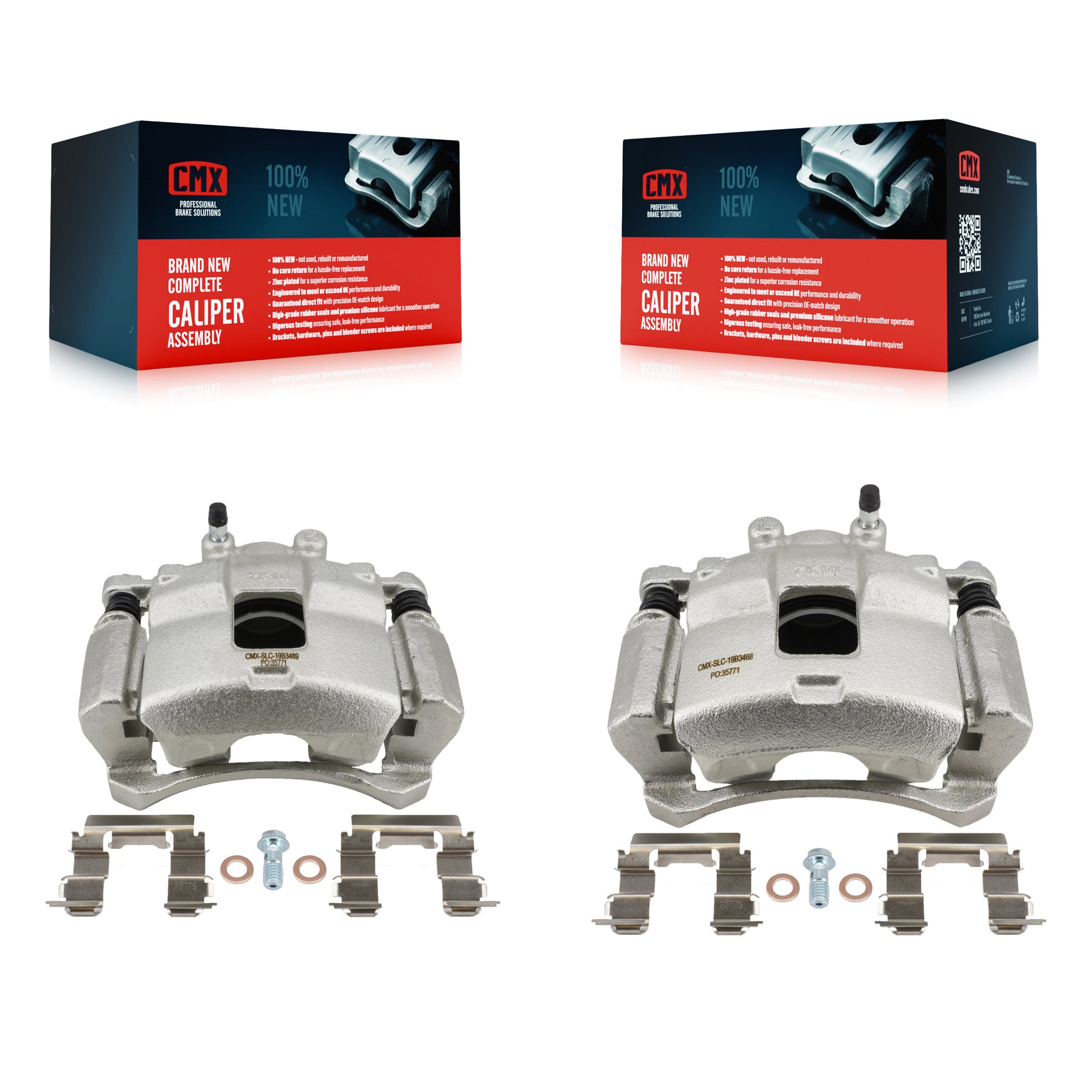 CMX KBC-100680 Disc Brake Caliper for 2007-2013 Suzuki SX4 Crossover, Suzuki SX4 - Front product image