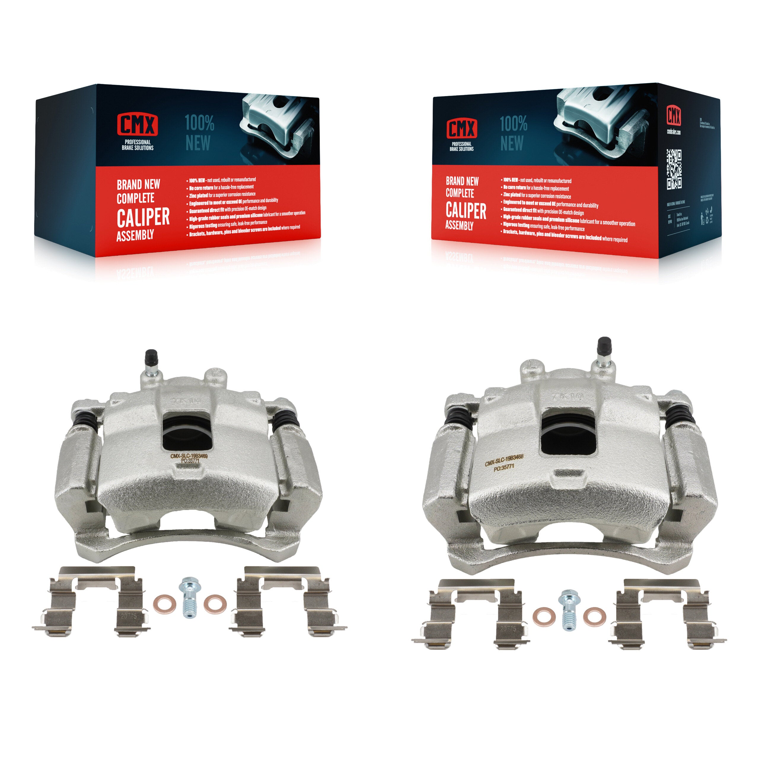CMX KBC-100680 Disc Brake Caliper for 2007-2013 Suzuki SX4 Crossover, Suzuki SX4 - Front product image