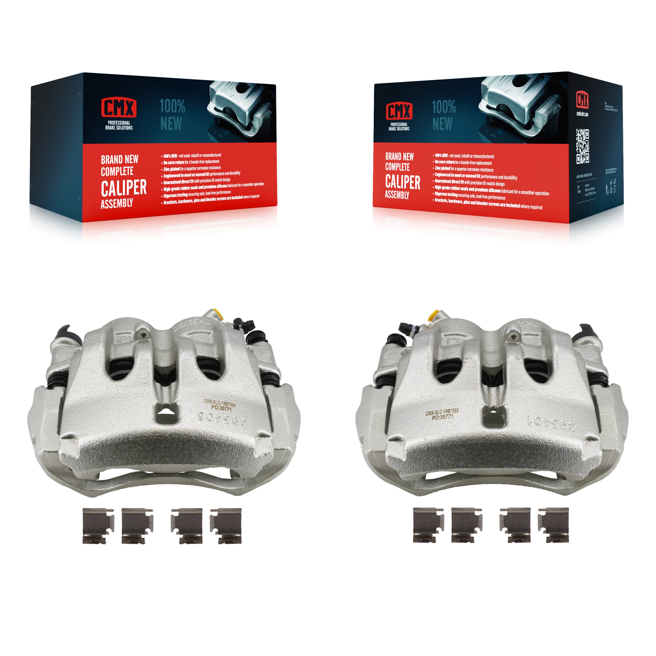 CMX KBC-100683 Disc Brake Caliper for 2019-2024 Freightliner Sprinter 1500, Freightliner Sprinter 2500, Freightliner Sprinter 3500 & more - Front product image
