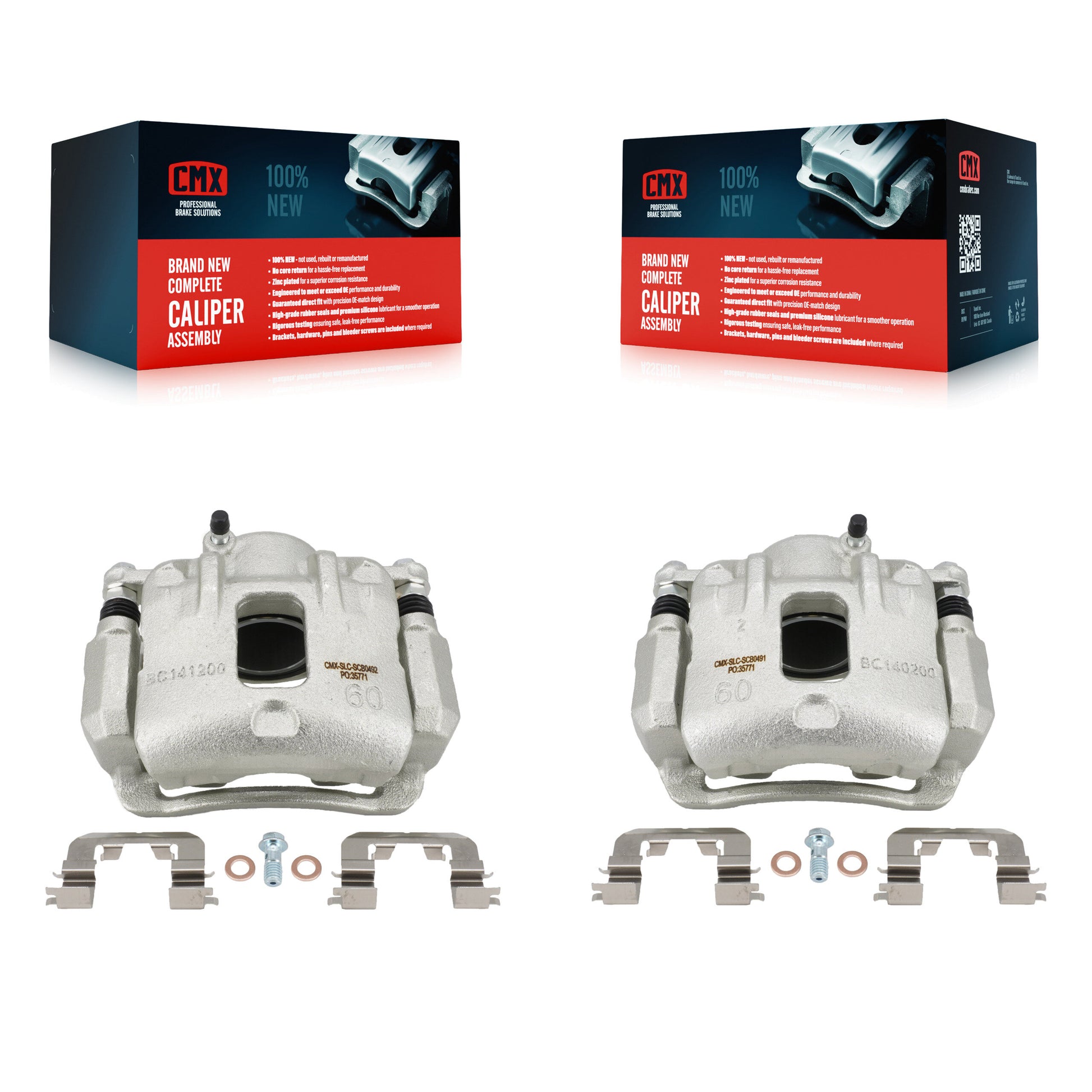 CMX KBC-100684 Disc Brake Caliper for 2014-2017 Kia Rondo - Front product image