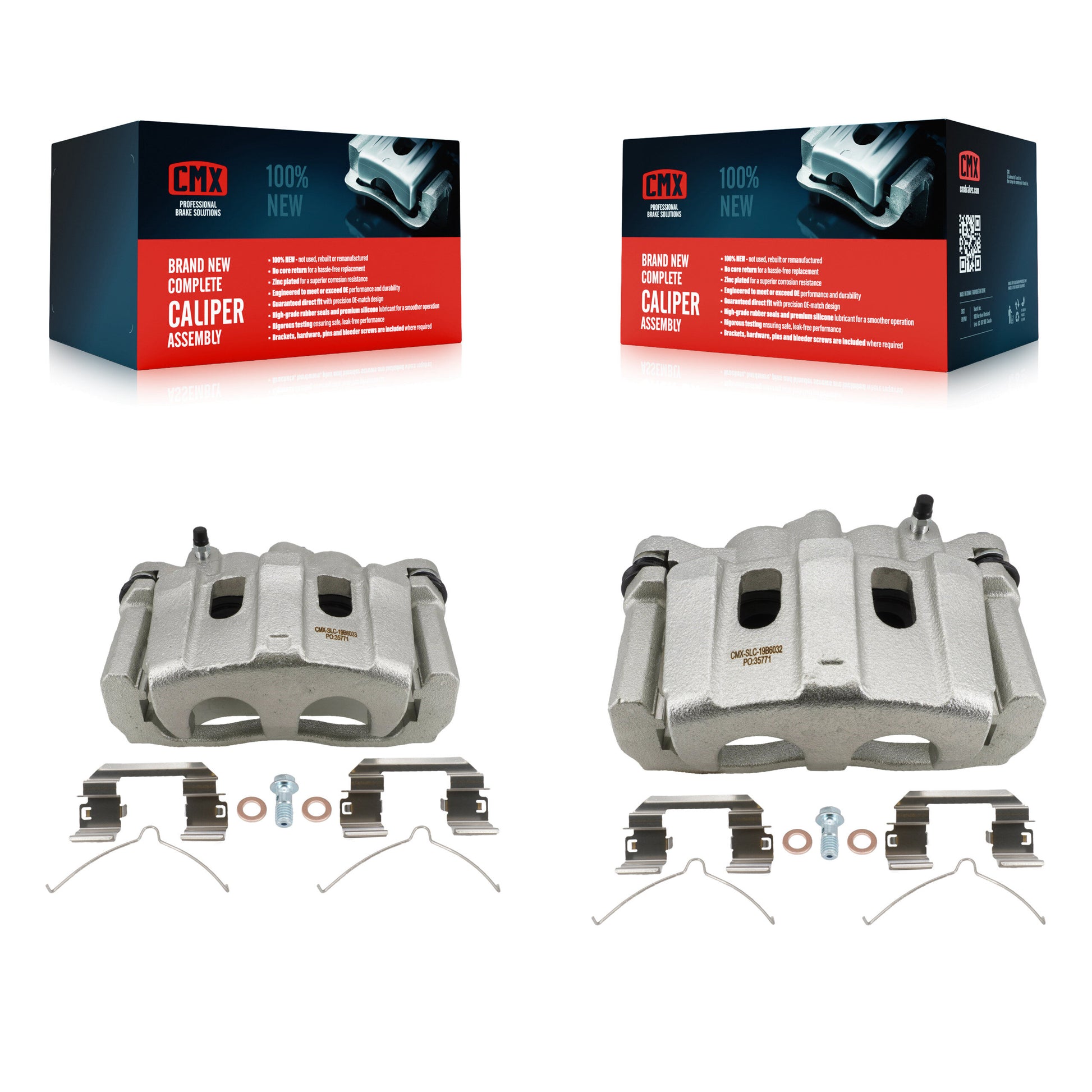 CMX KBC-100686 Disc Brake Caliper for 2009-2016 Toyota Venza - Front product image