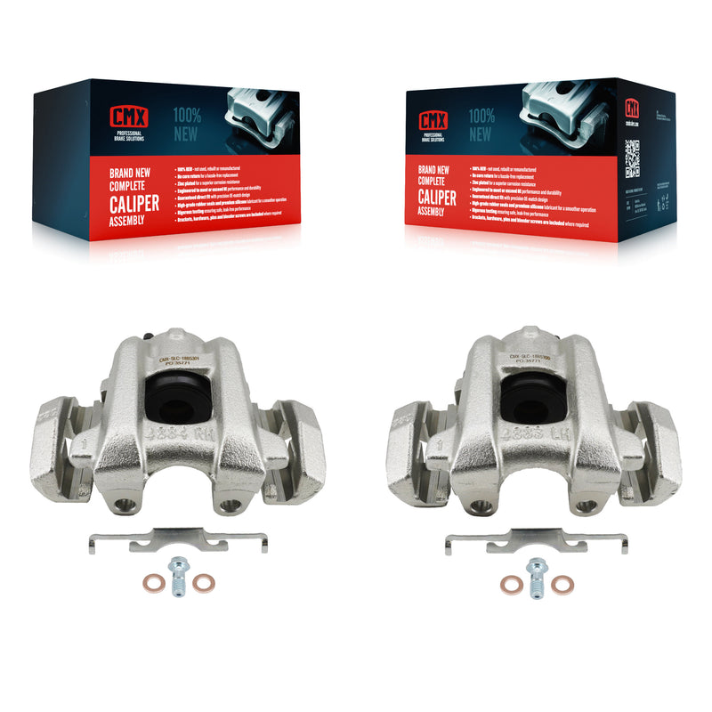 CMX KBC-100691 Disc Brake Caliper for 2011-2024 Dodge Durango, Jeep Grand Cherokee - Rear product image