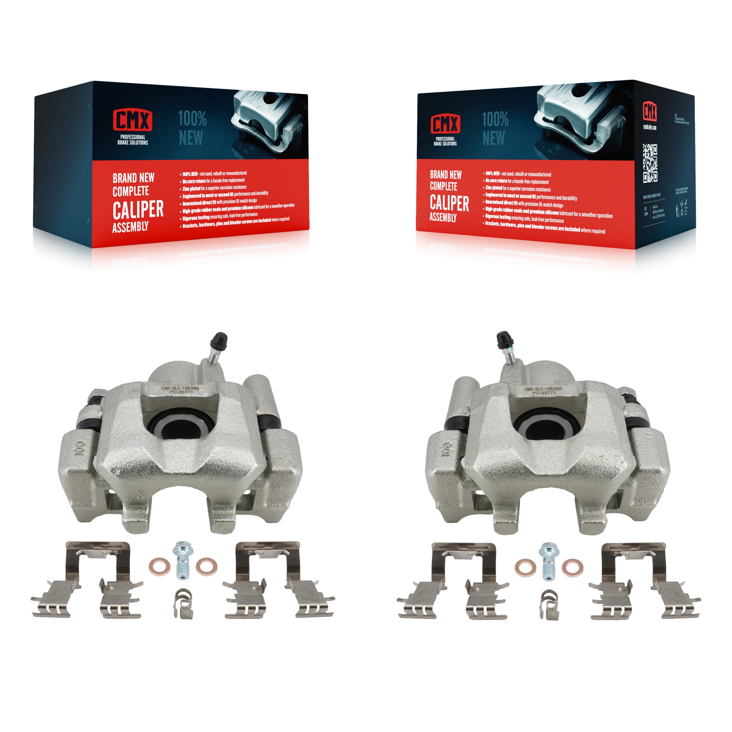 CMX KBC-100694 Disc Brake Caliper for 2002-2006 Lexus ES330, Lexus ES300, Toyota Camry - Rear product image