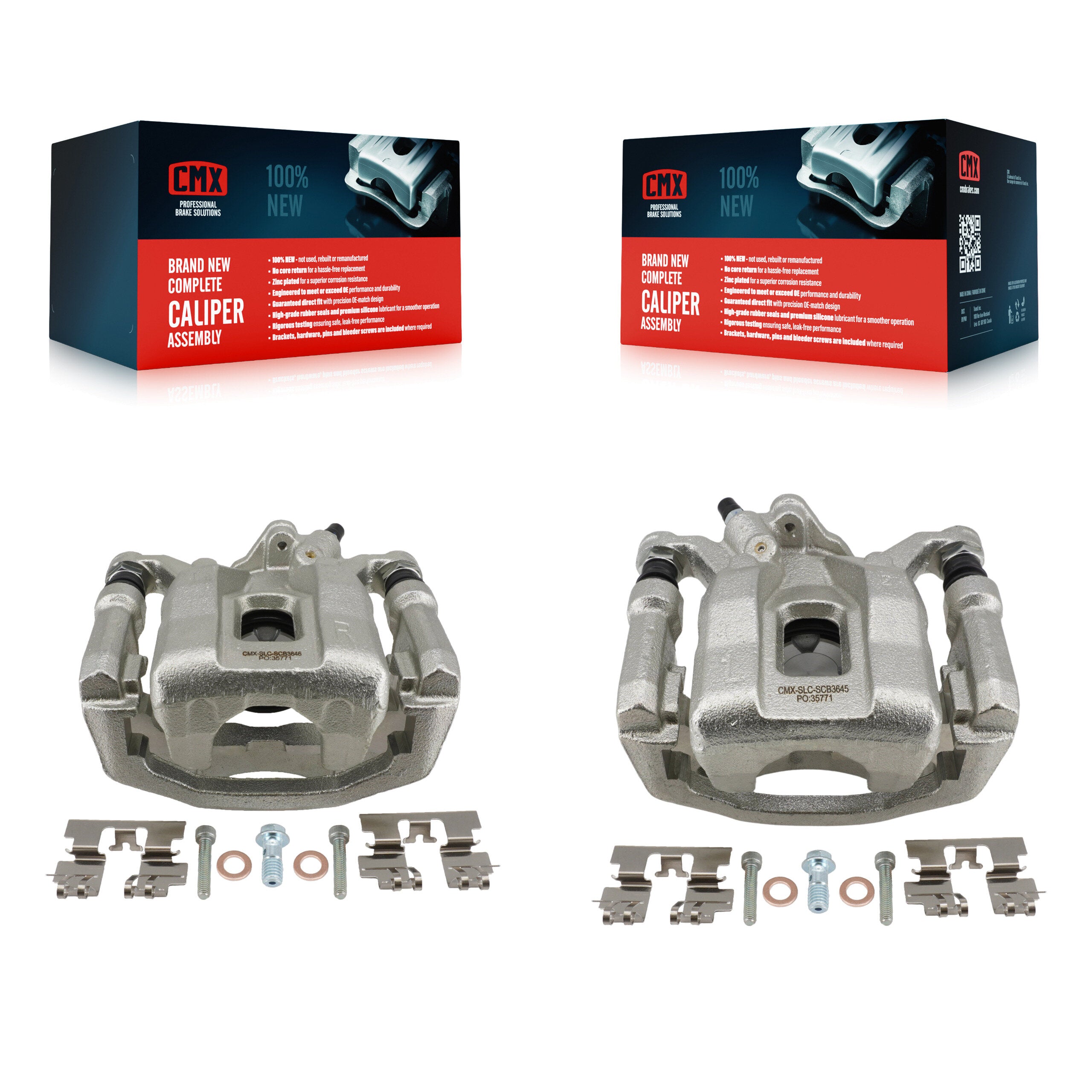 CMX KBC-100700 Disc Brake Caliper for 2016-2023 Mazda CX-9 - Rear product image