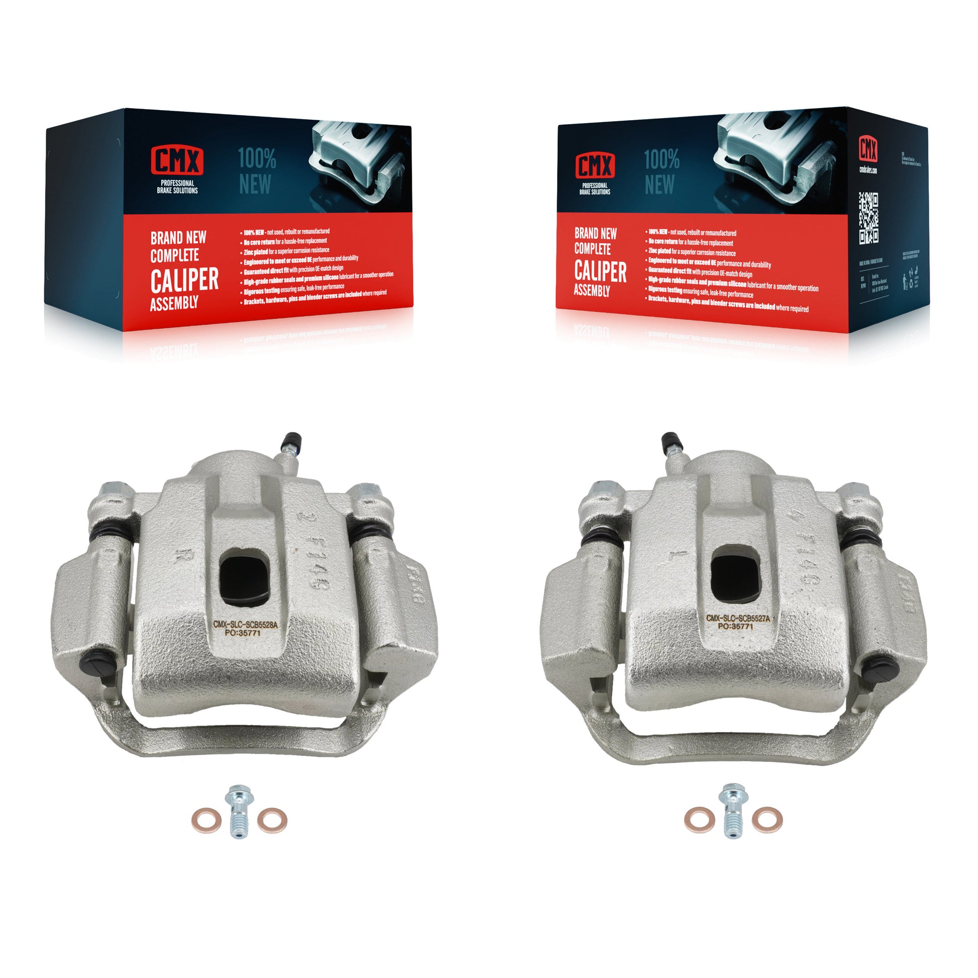 CMX KBC-100709 Disc Brake Caliper for 2016-2022 Toyota Sequoia, Toyota Tundra - Rear product image