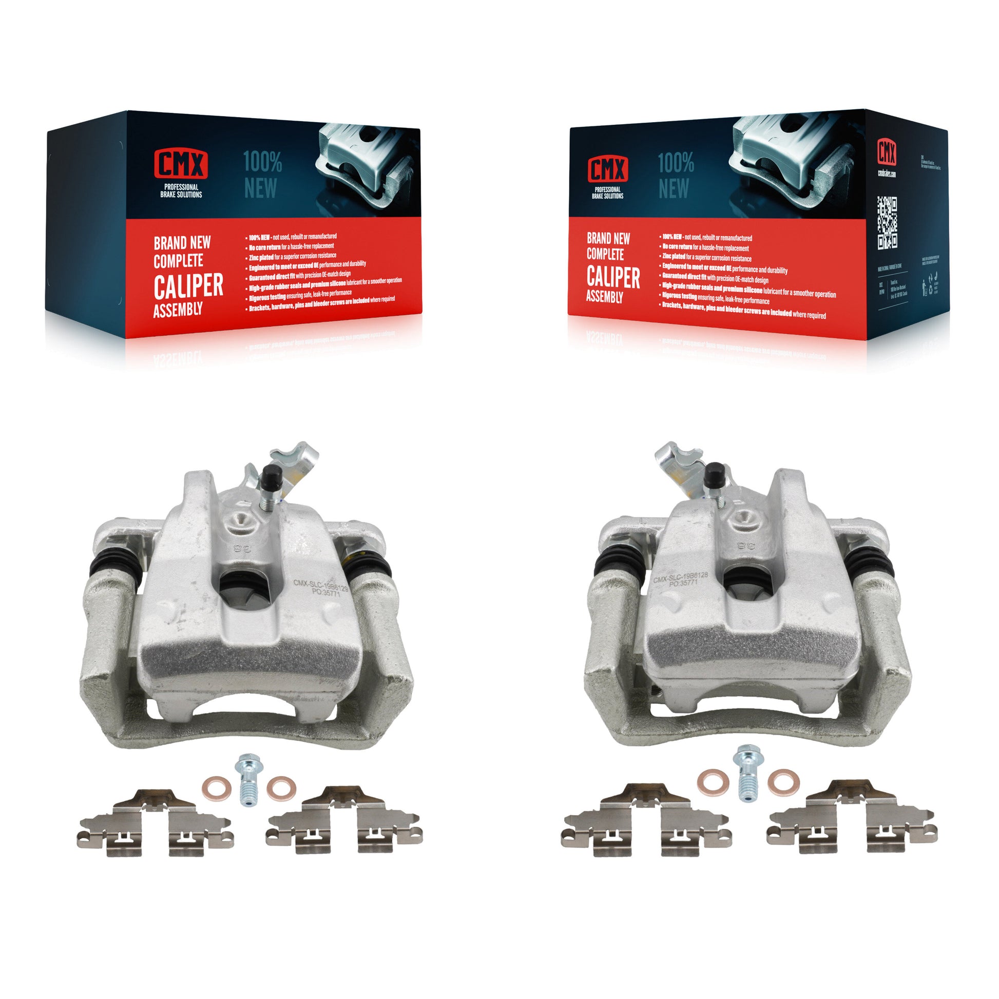 CMX KBC-100712 Disc Brake Caliper for 2009-2013 Pontiac Vibe, Toyota Matrix - Rear product image