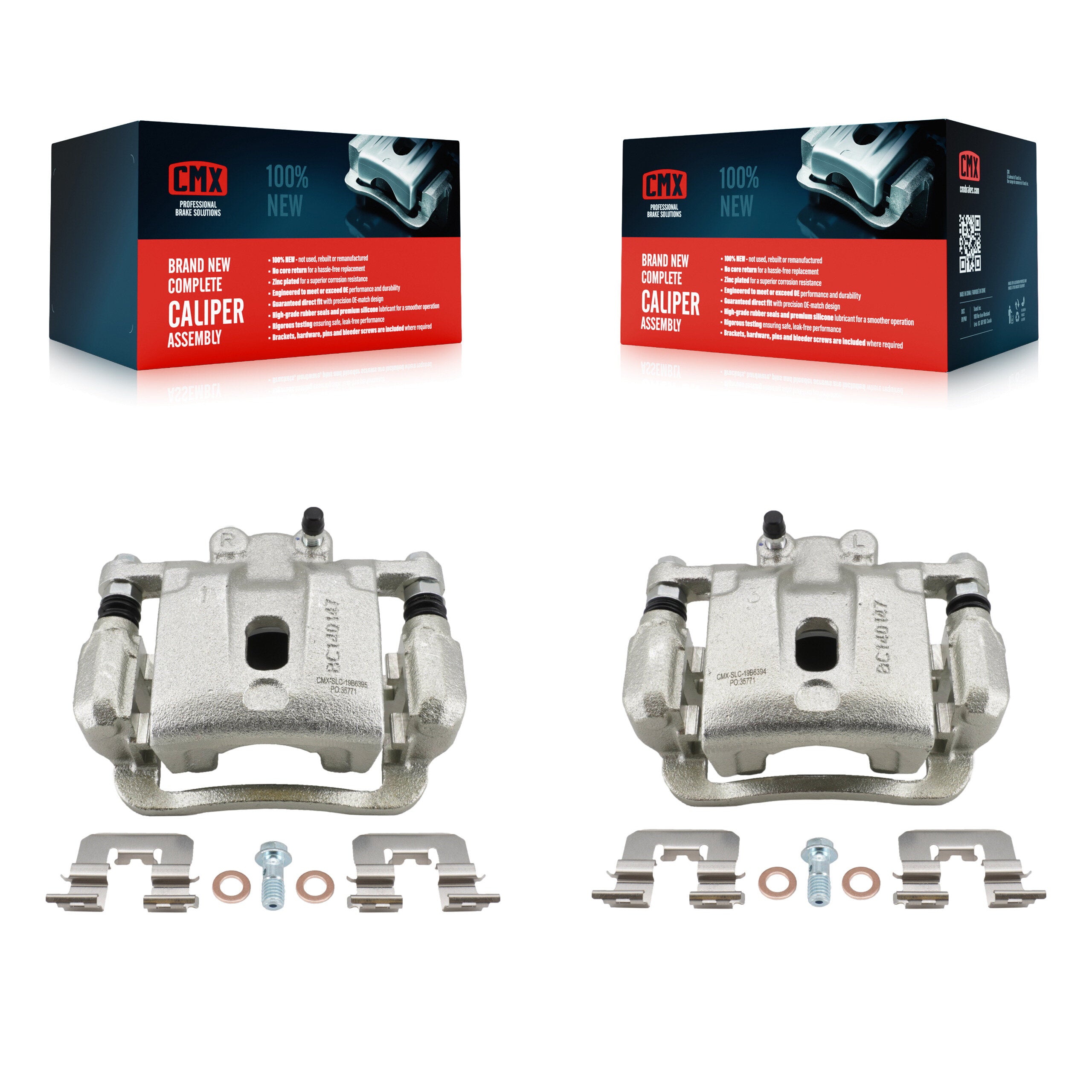 CMX KBC-100713 Disc Brake Caliper for 2010-2016 Hyundai Genesis Coupe - Rear product image