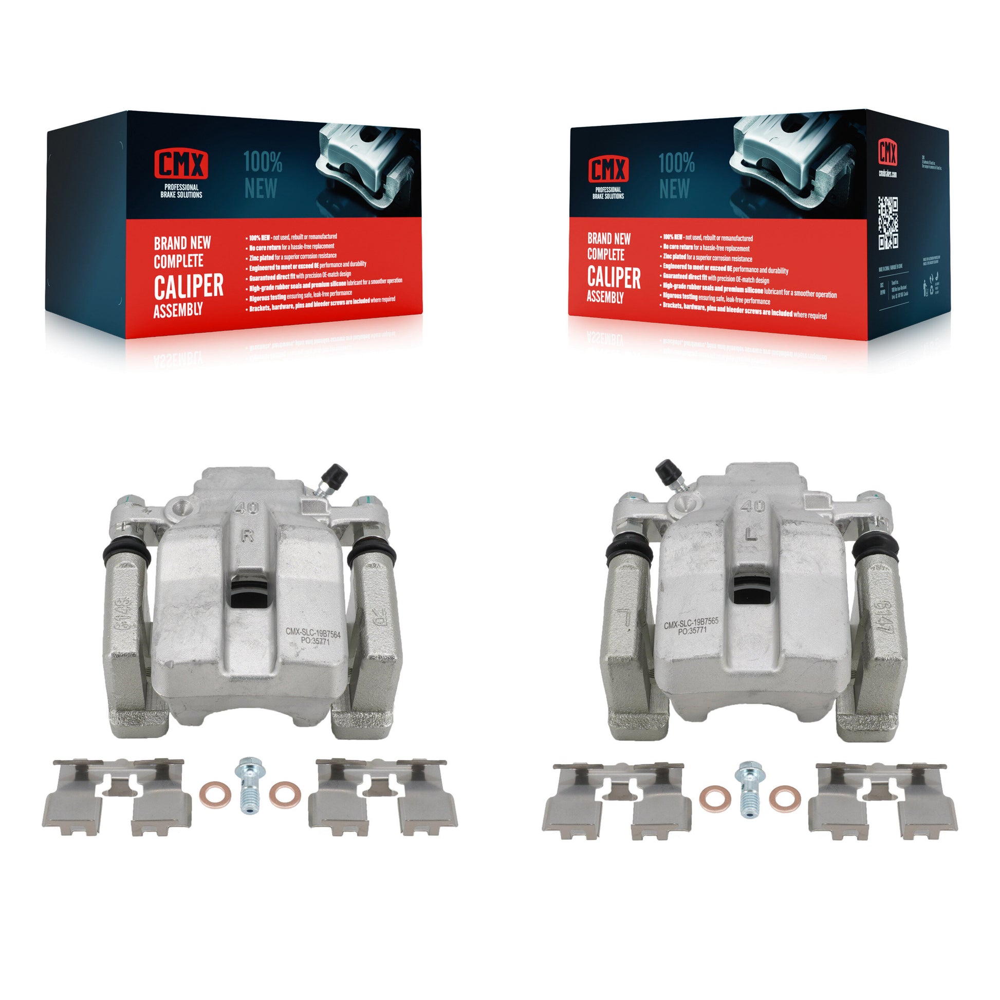 CMX KBC-100716 Disc Brake Caliper for 2018-2023 Toyota Camry - Rear product image