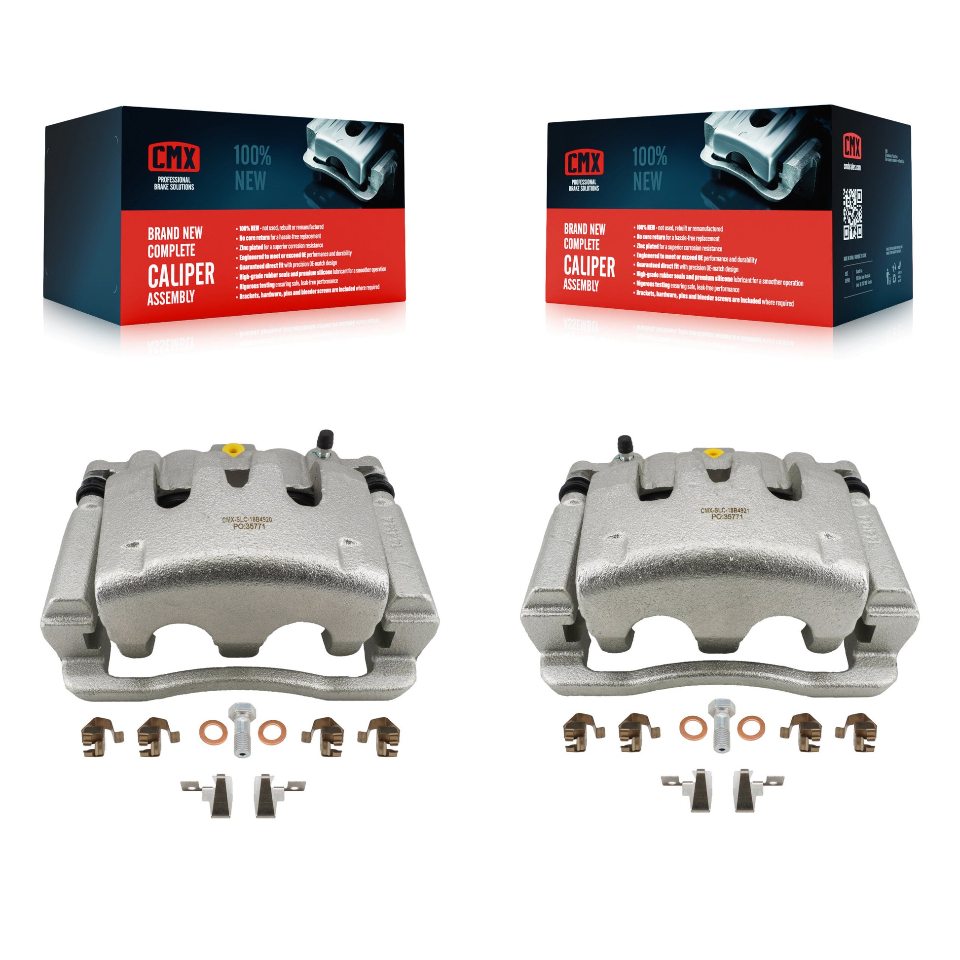 CMX KBC-100718 Disc Brake Caliper for 2005-2007 Ford F-250 Super Duty, Ford F-350 Super Duty - Rear product image