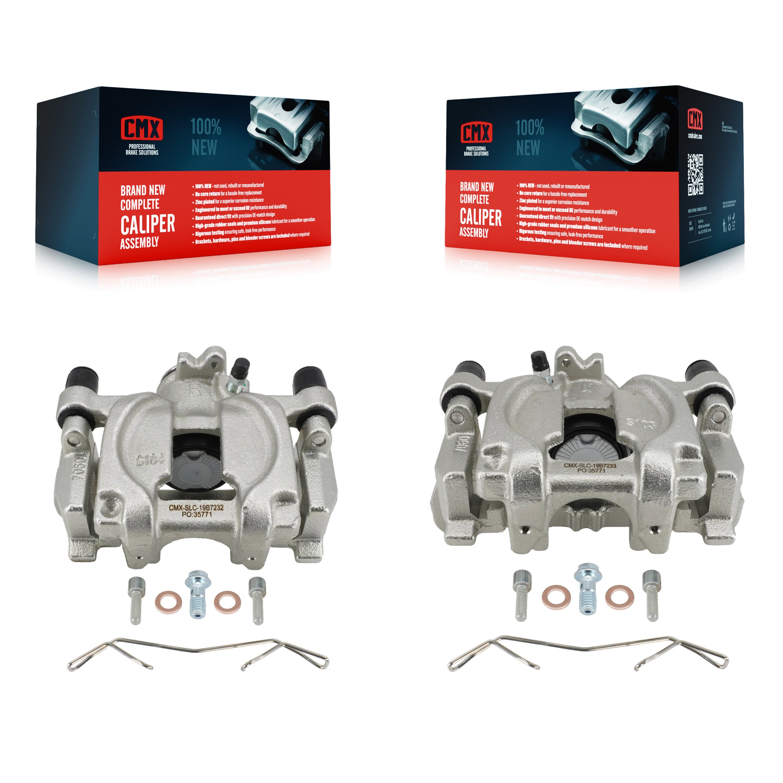 CMX KBC-100721 Disc Brake Caliper for 2015-2022 Subaru WRX, Subaru Legacy, Subaru Outback - Rear product image