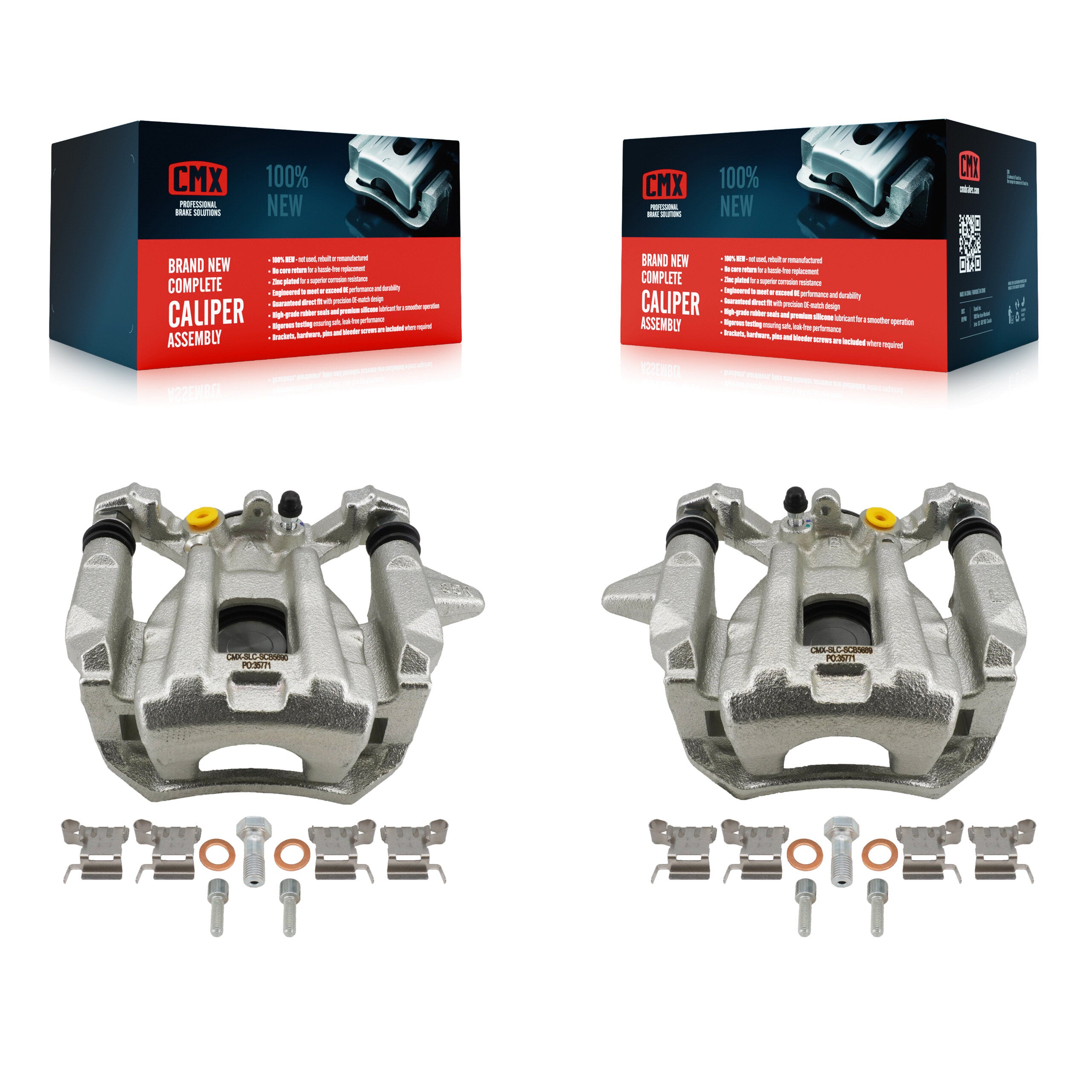CMX KBC-100725 Disc Brake Caliper for 2019-2024 Toyota Corolla - Rear product image