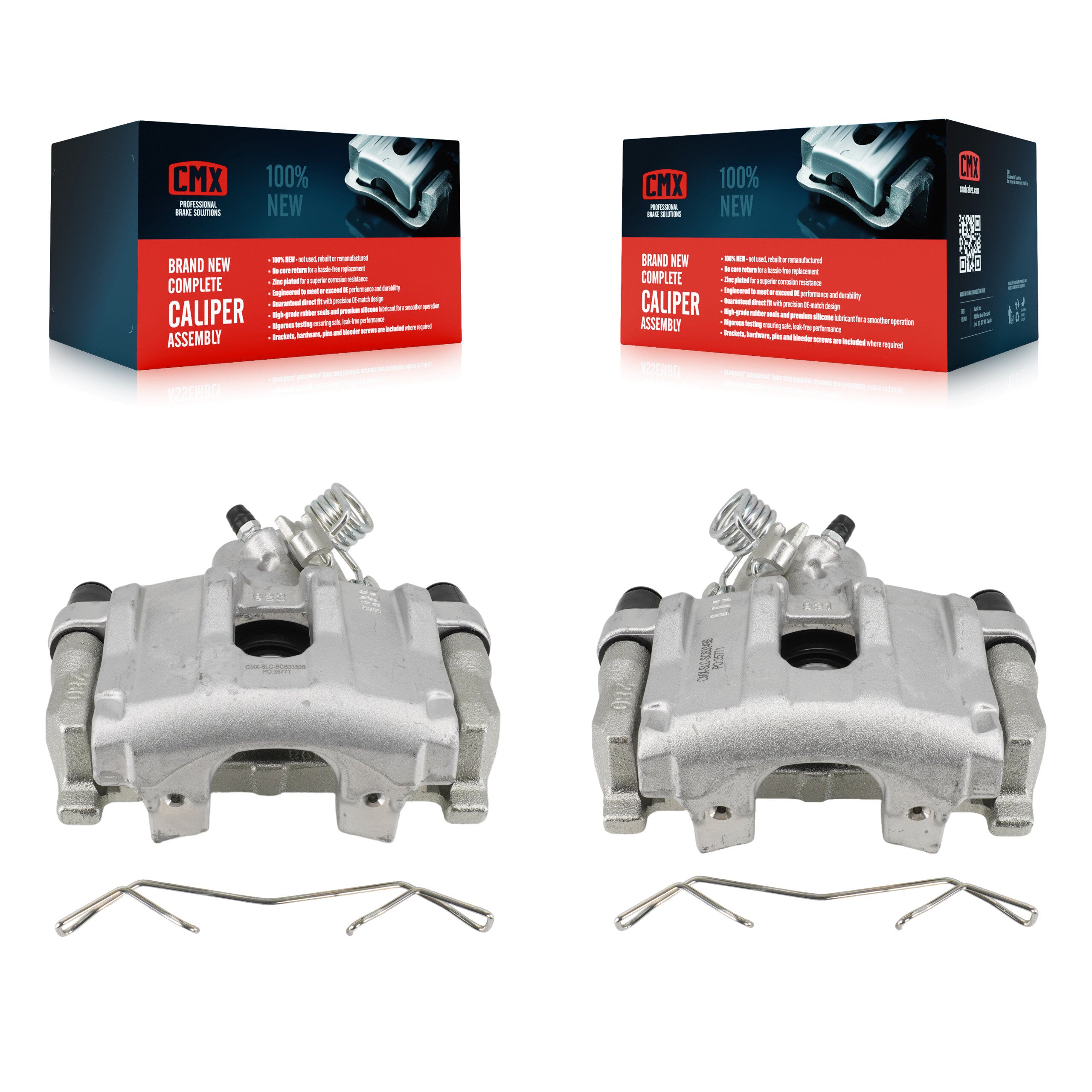 CMX KBC-100729 Disc Brake Caliper for 2014-2022 Ford Transit Connect - Rear product image