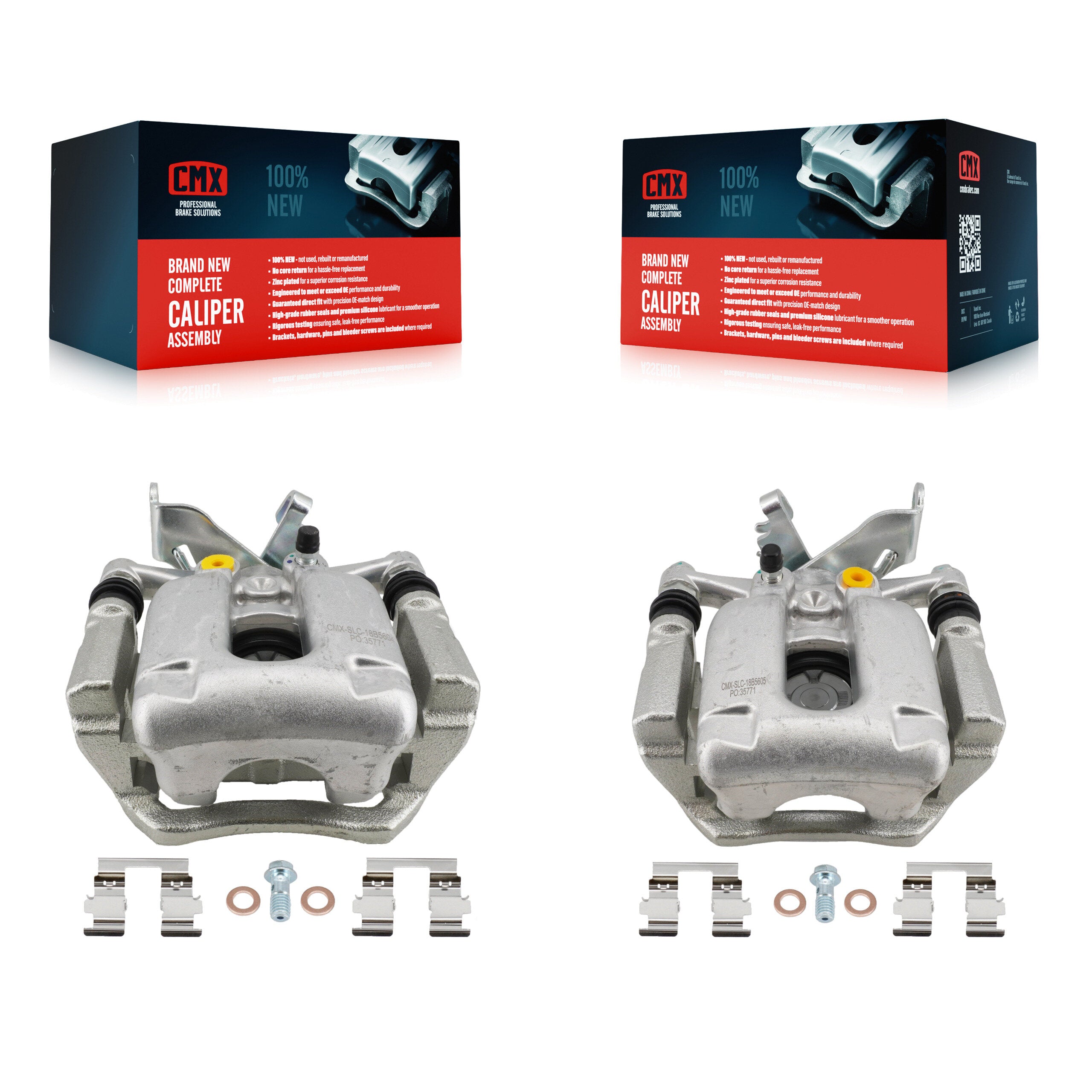 CMX KBC-100738 Disc Brake Caliper for 2018-2022 Buick Encore, Chevrolet Trax - Rear product image