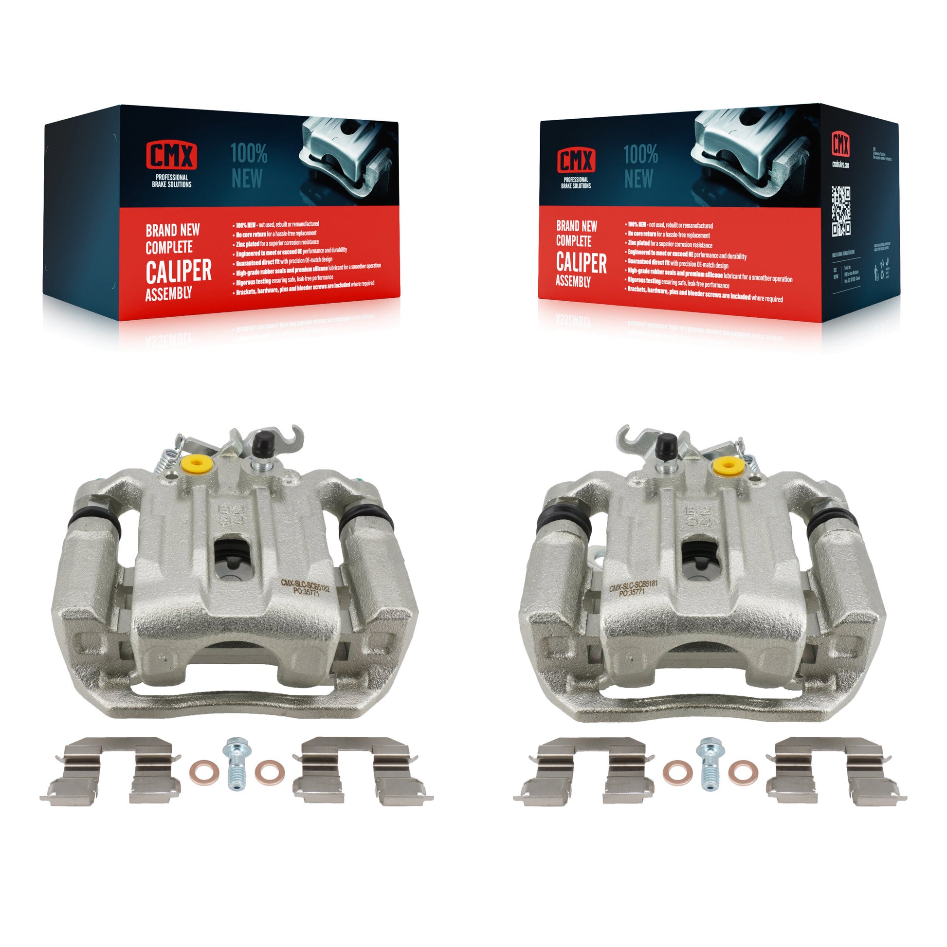 CMX KBC-100739 Disc Brake Caliper for 2018-2023 Hyundai Kona - Rear product image