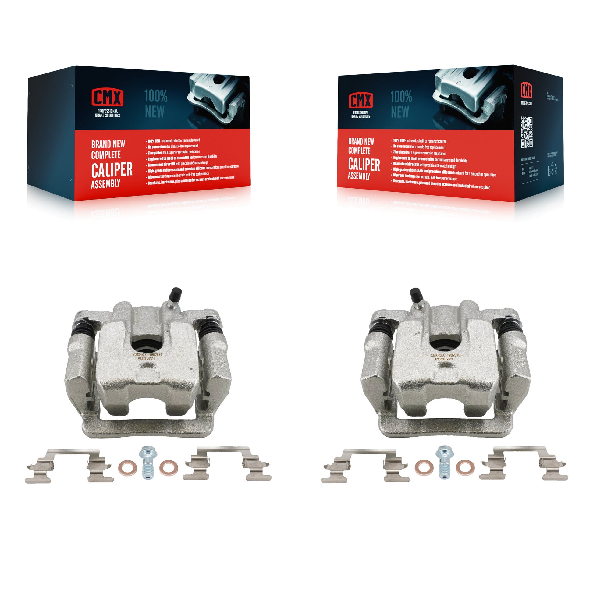 CMX KBC-100748 Disc Brake Caliper for 2001-2008 Honda Pilot, Acura MDX - Rear product image