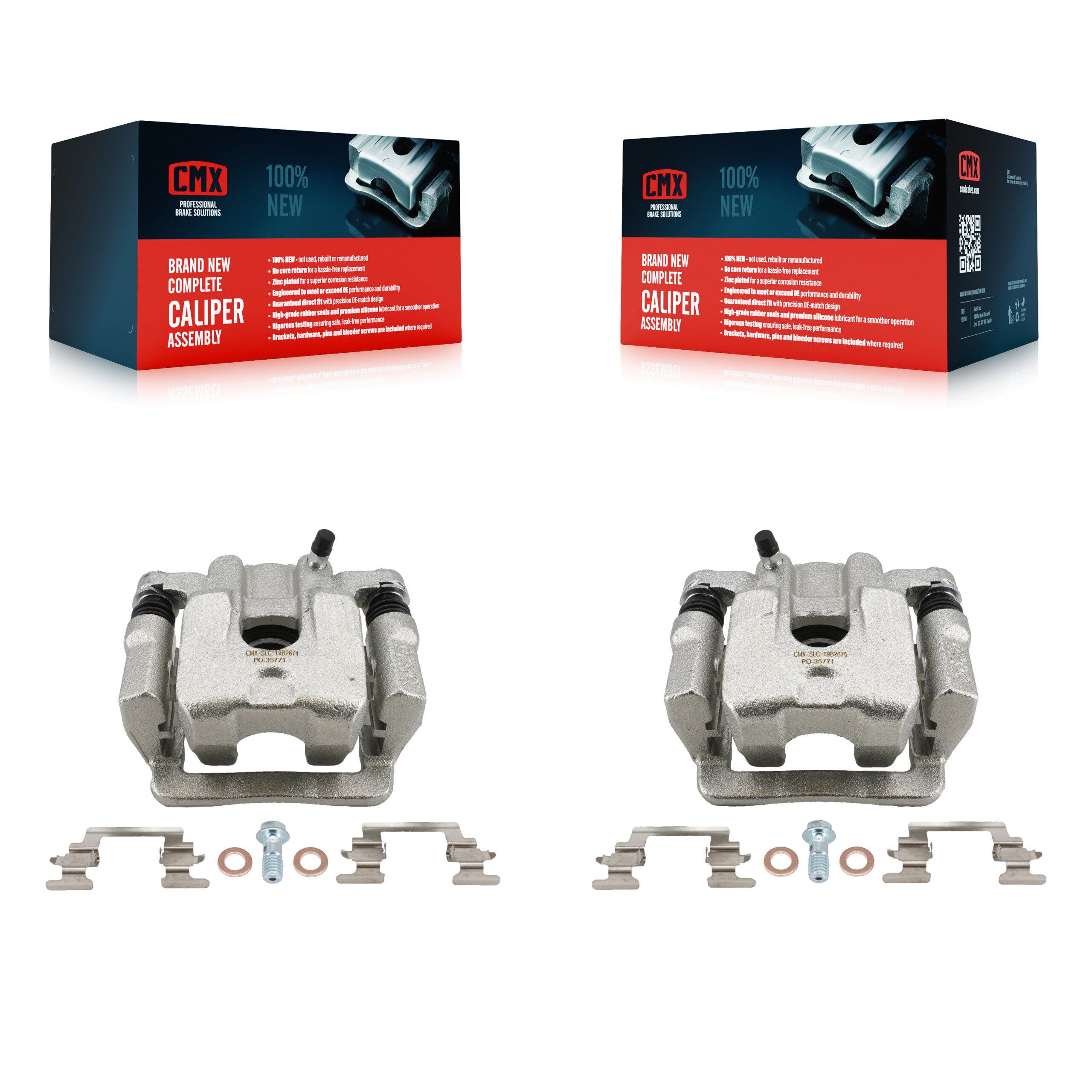 CMX KBC-100748 Disc Brake Caliper for 2001-2008 Honda Pilot, Acura MDX - Rear product image