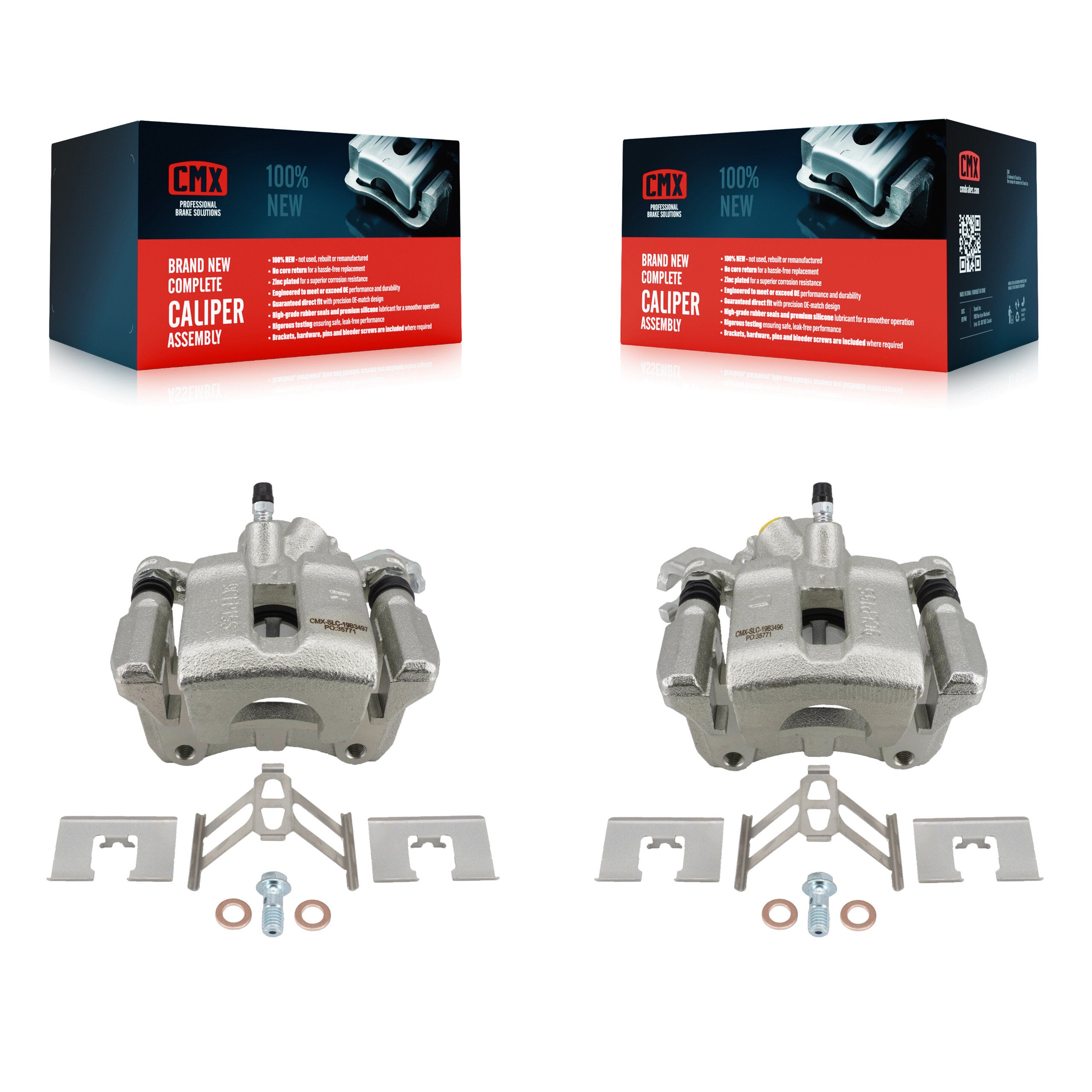 CMX KBC-100752 Disc Brake Caliper for 2007-2013 Suzuki SX4 Crossover, Suzuki SX4 - Rear product image