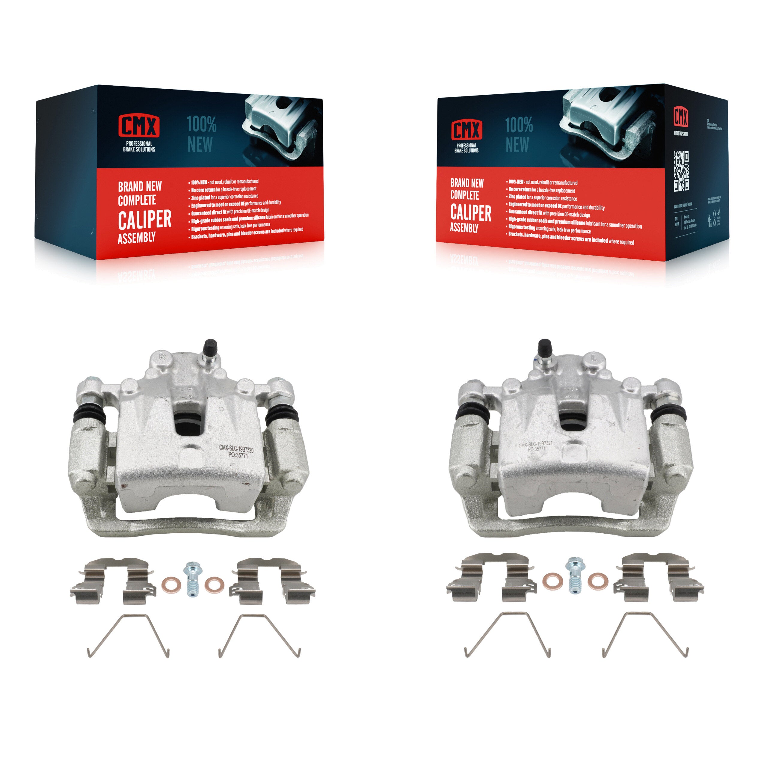 CMX KBC-100756 Disc Brake Caliper for 2015-2021 Kia Sedona - Rear product image