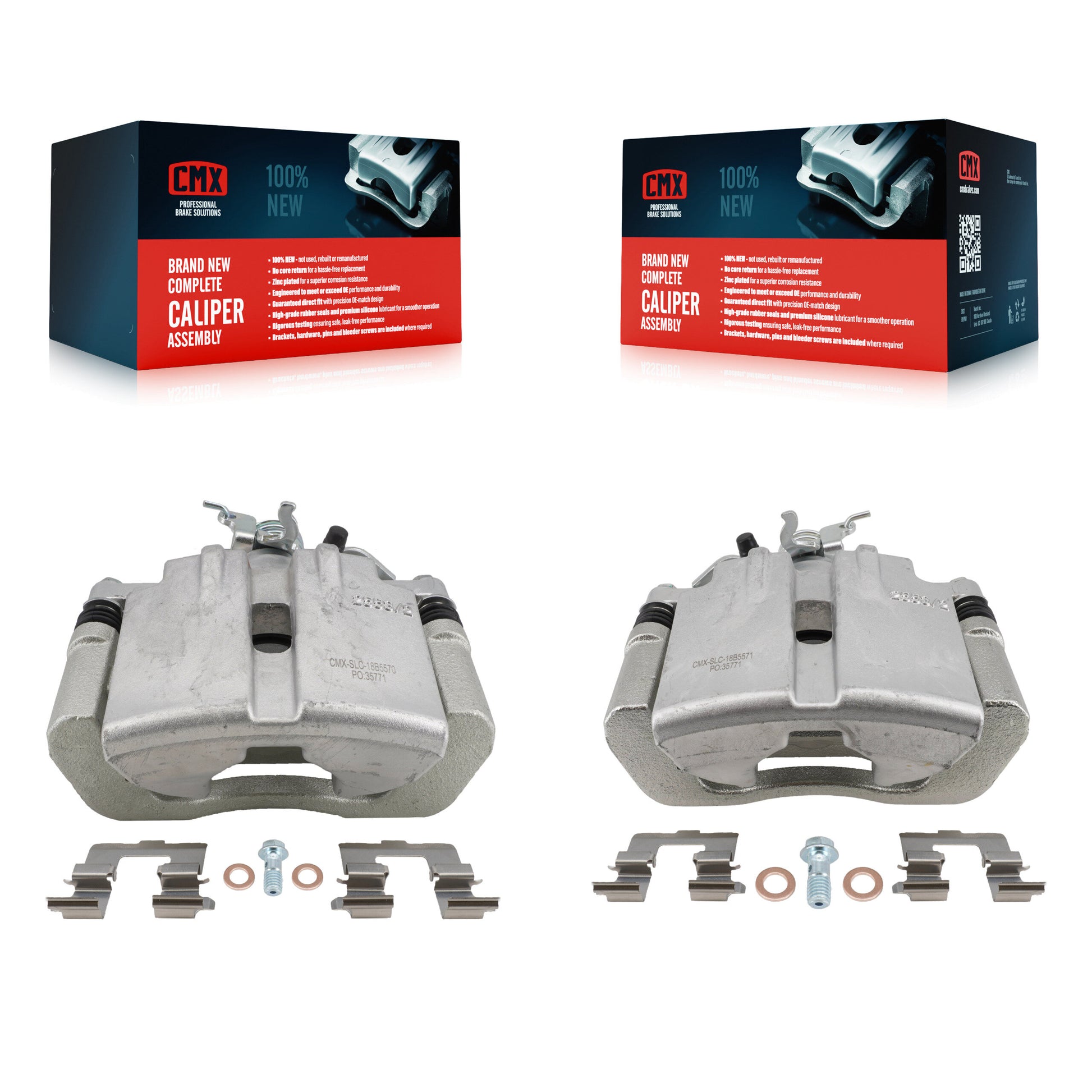 CMX KBC-100757 Disc Brake Caliper for 2015-2023 Ford Mustang - Rear product image