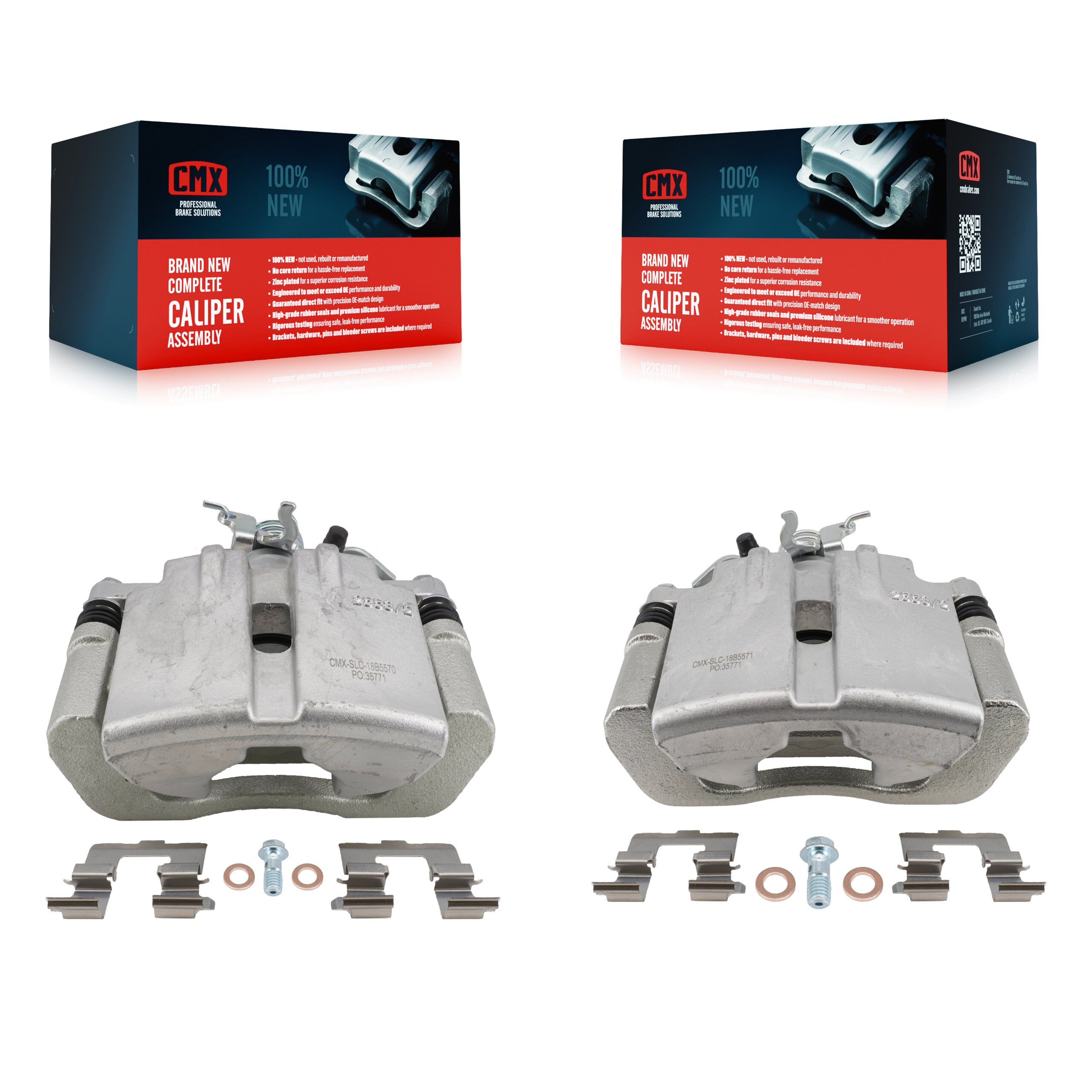 CMX KBC-100757 Disc Brake Caliper for 2015-2023 Ford Mustang - Rear product image