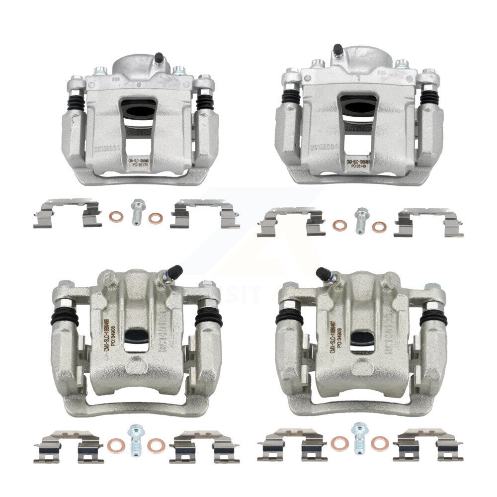 CMX KBC-100792 Disc Brake Caliper for 2016 Kia Optima - Front and Rear product image